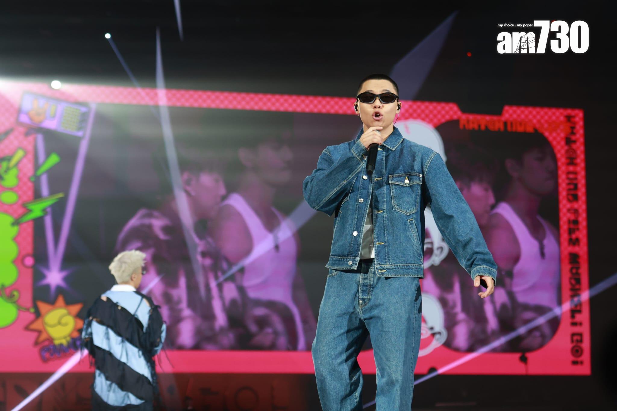 華納總動員《Katch Our Life WARNER! GO!》的演唱會。(羅錦鴻攝)