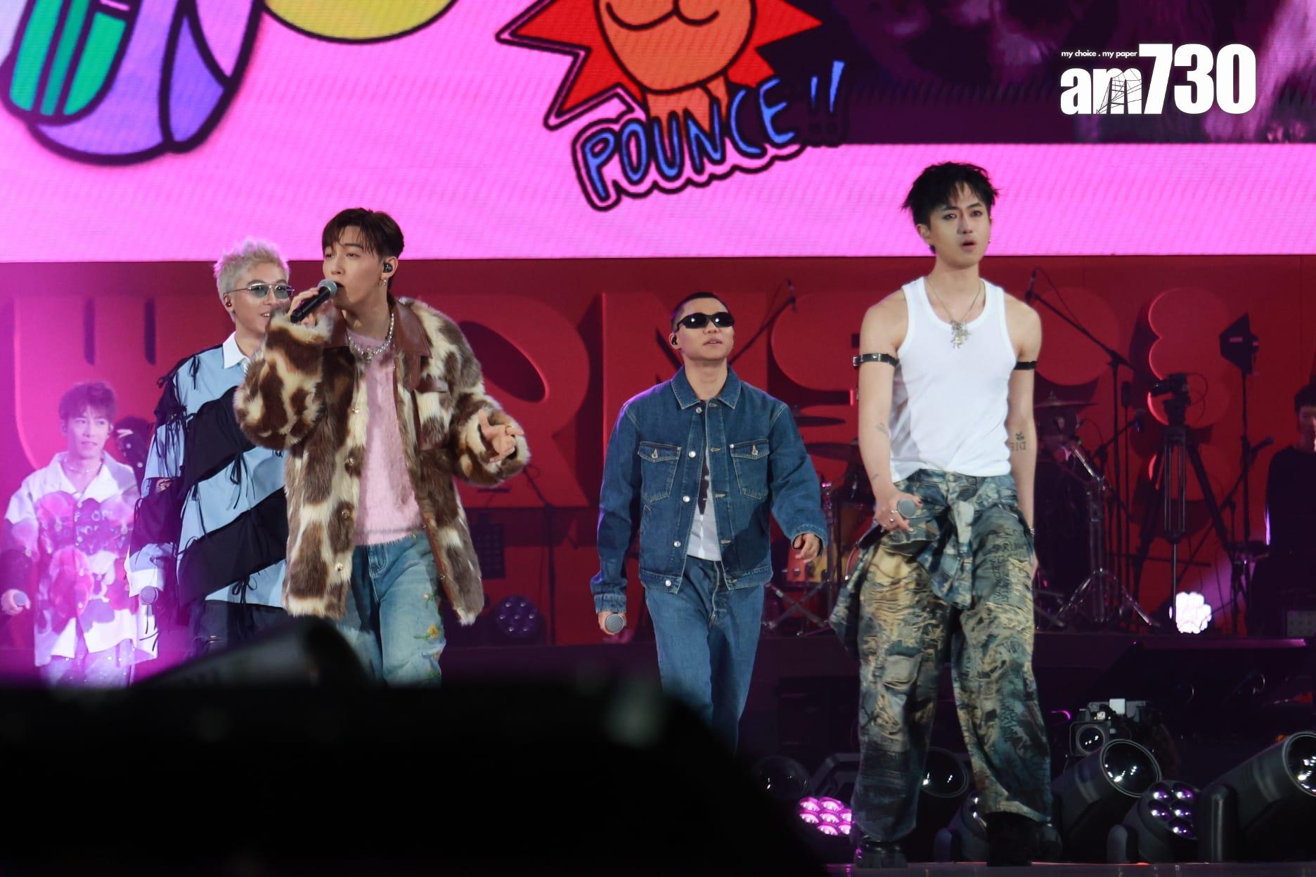 華納總動員《Katch Our Life WARNER! GO!》的演唱會。(羅錦鴻攝)