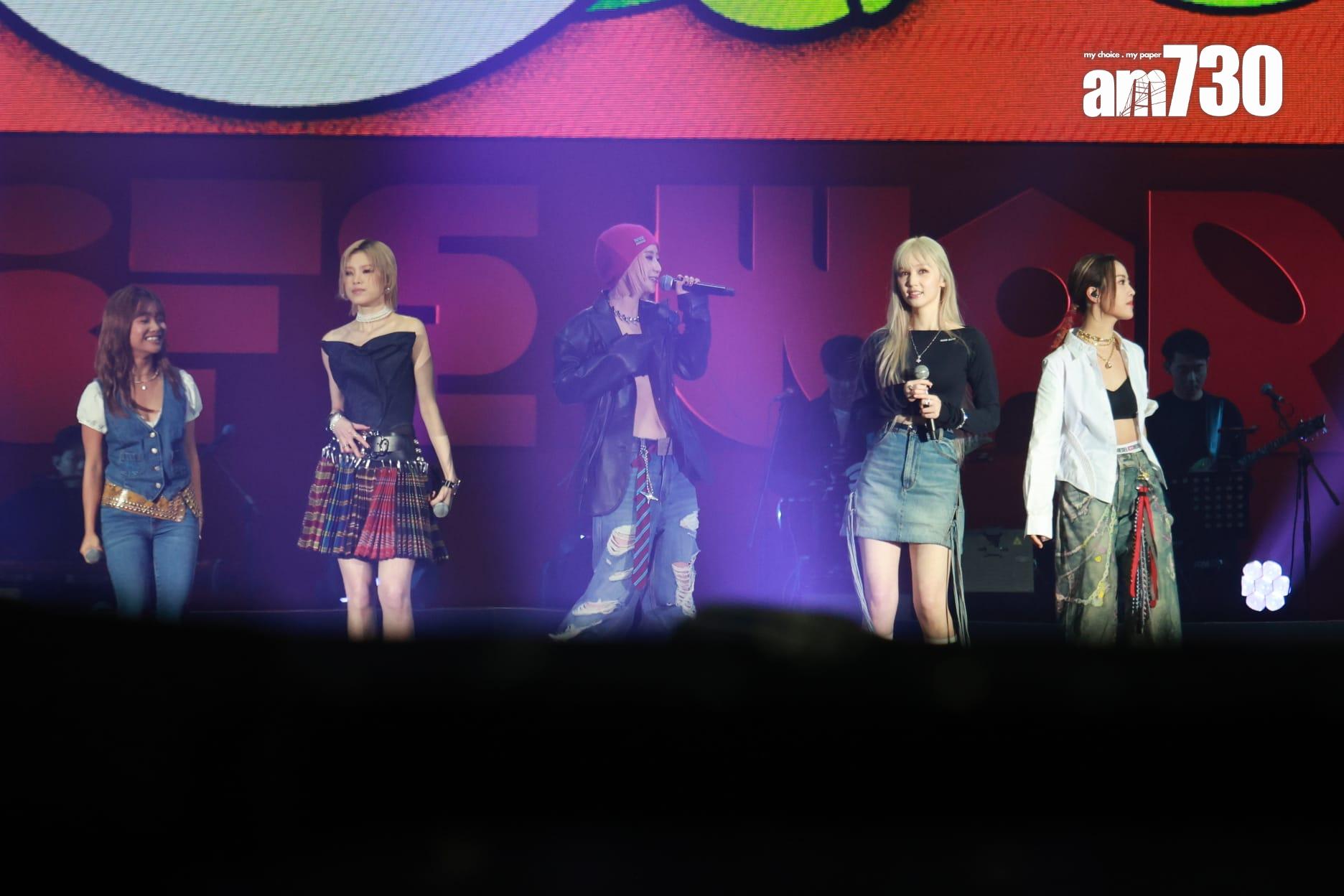 華納總動員《Katch Our Life WARNER! GO!》的演唱會。(羅錦鴻攝)