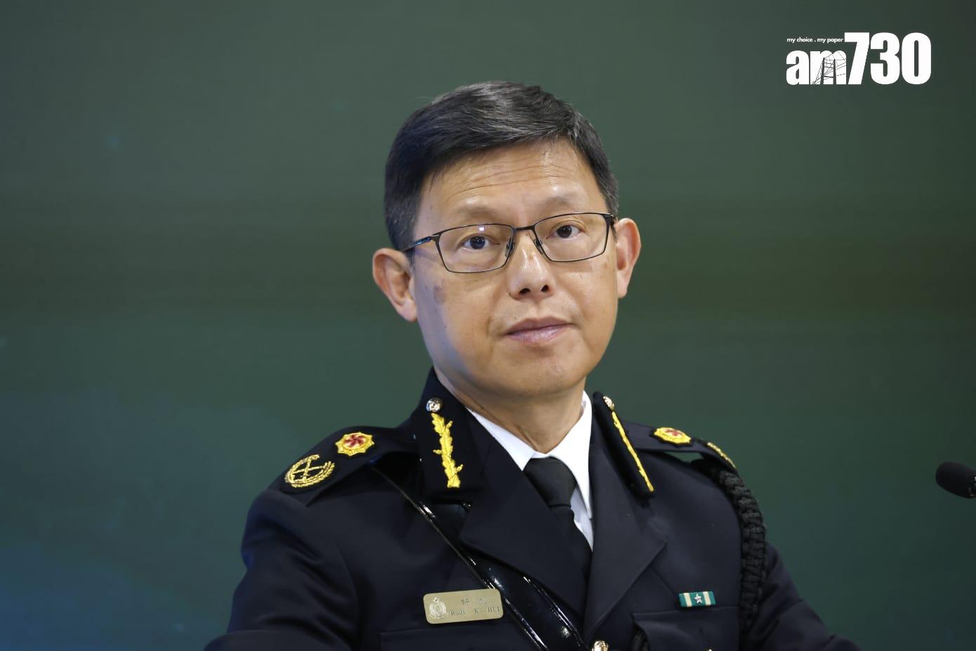 海關副關長(管理及策略發展)許劍。(林俊源攝)