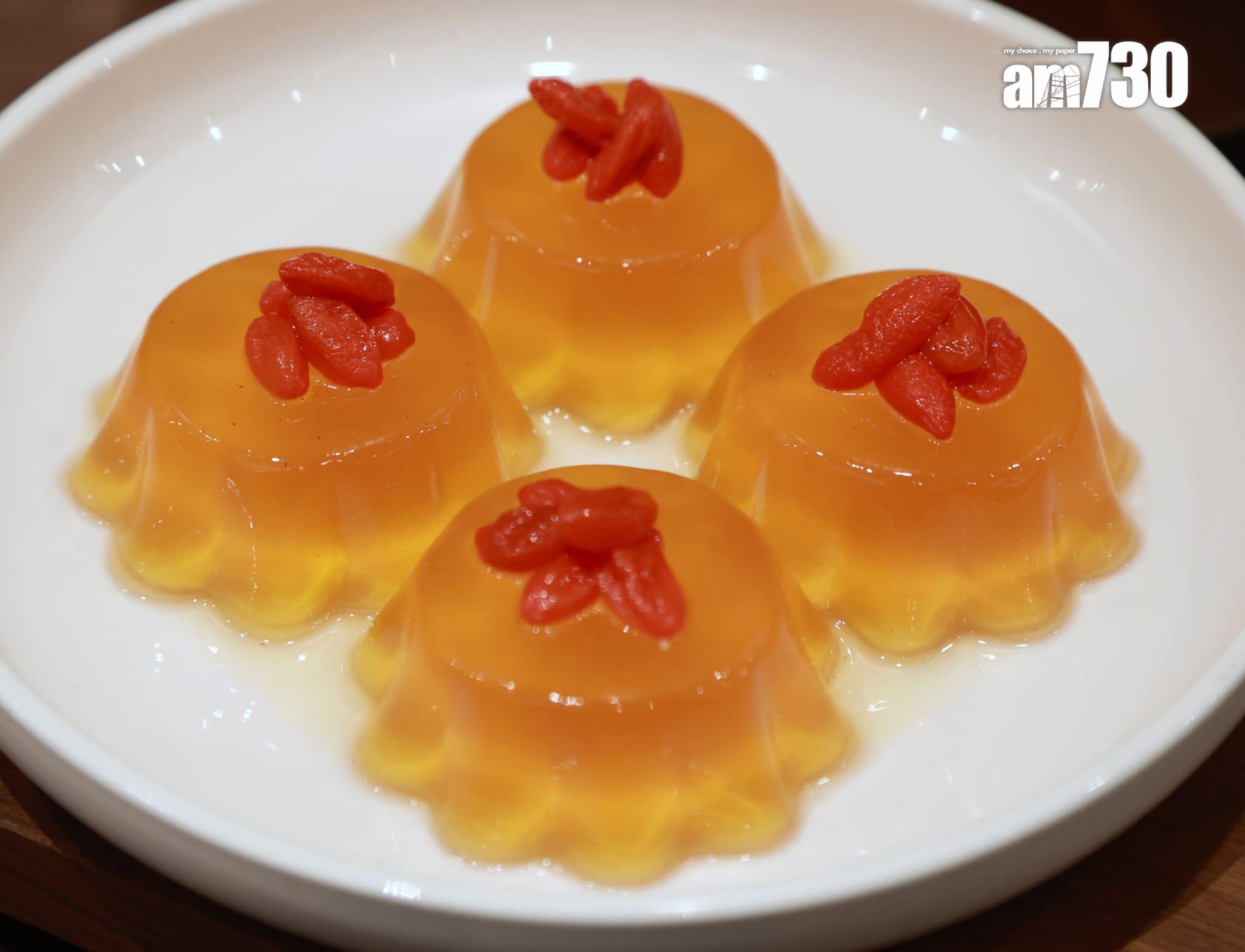 高原枸杞桂圓糕$30件 枸杞的清甜味特濃,糕點Q彈。(羅錦鴻攝)