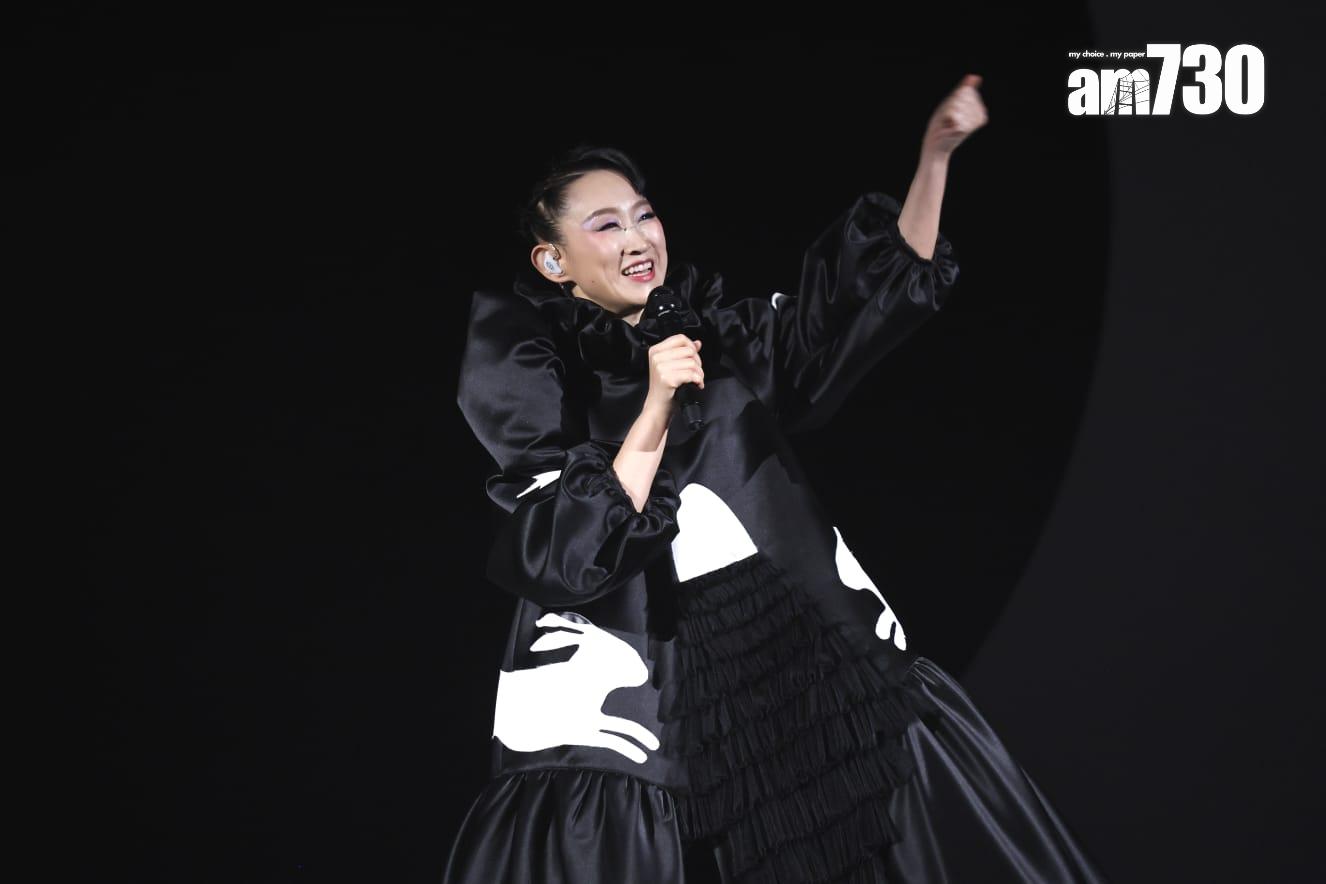 王菀之入行20周年《合體 – 王菀之演唱會2025》尾場。(娛樂組攝)