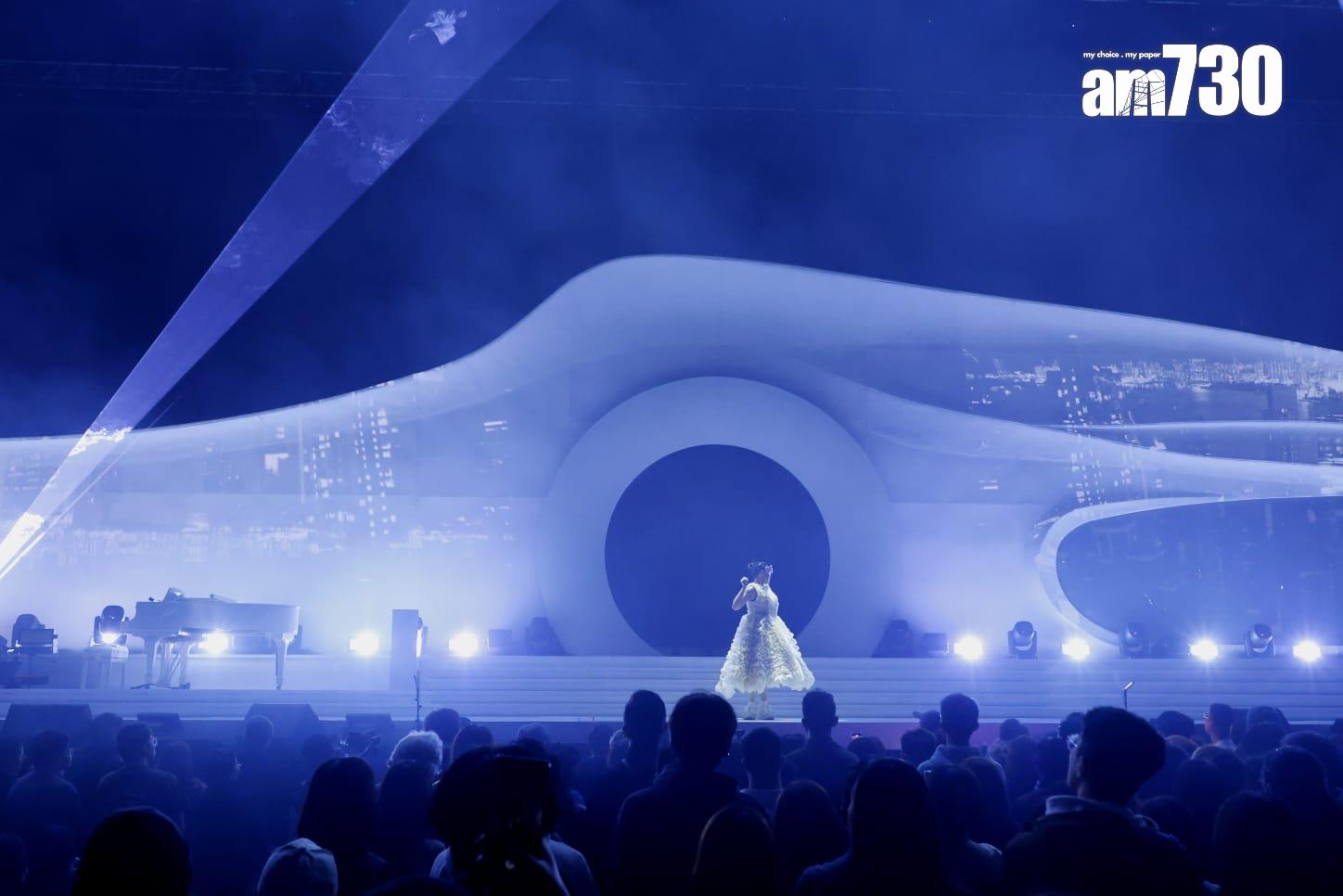 王菀之入行20周年《合體 – 王菀之演唱會2025》尾場。(娛樂組攝)