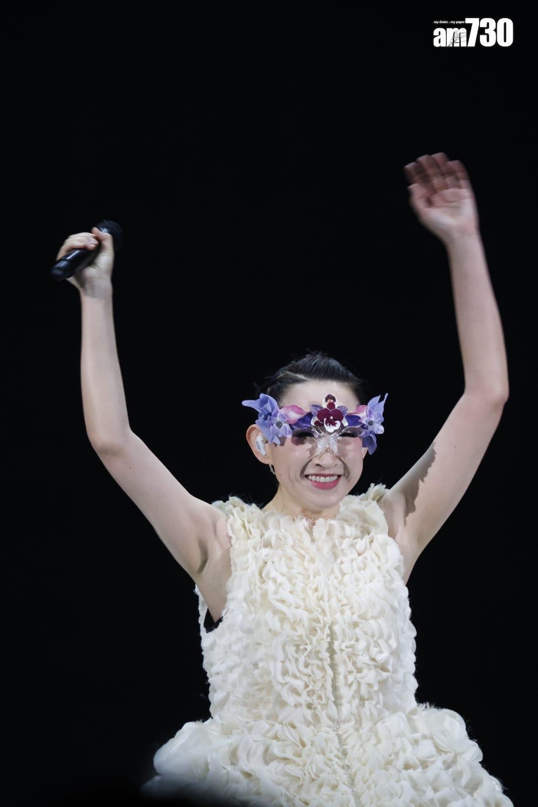 王菀之入行20周年《合體 – 王菀之演唱會2025》尾場。(娛樂組攝)