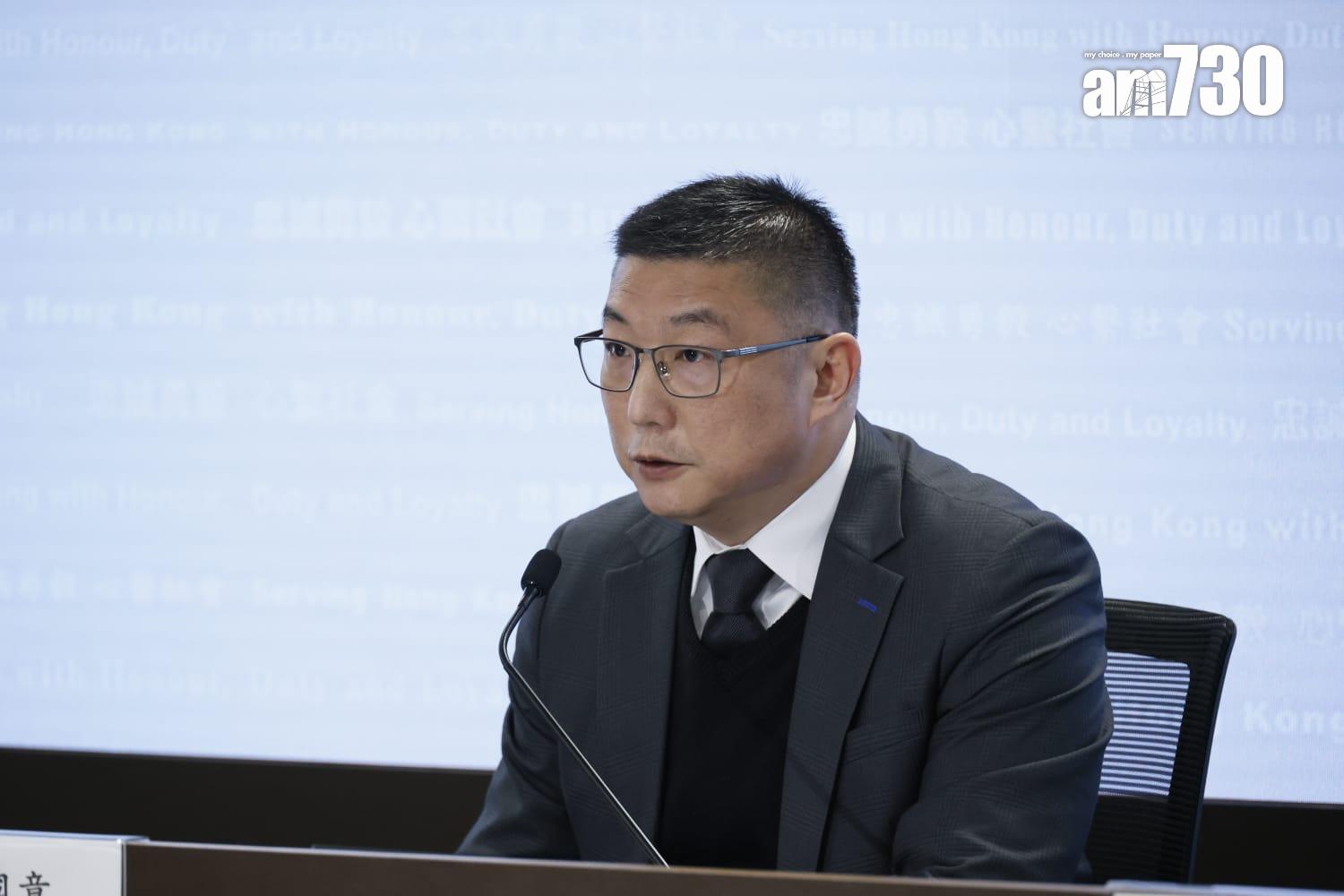 警方毒品調查科總警司吳國章。(林俊源攝)