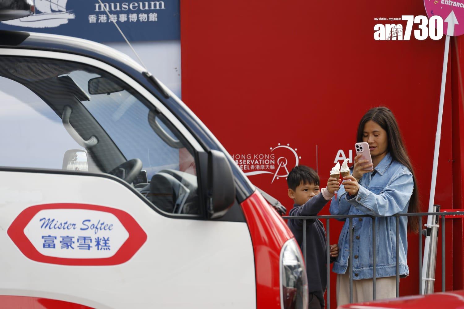 「富豪雪糕車」成為不少香港人的集體回憶,近年亦成為內地旅客訪港必到打卡地(林俊源攝)