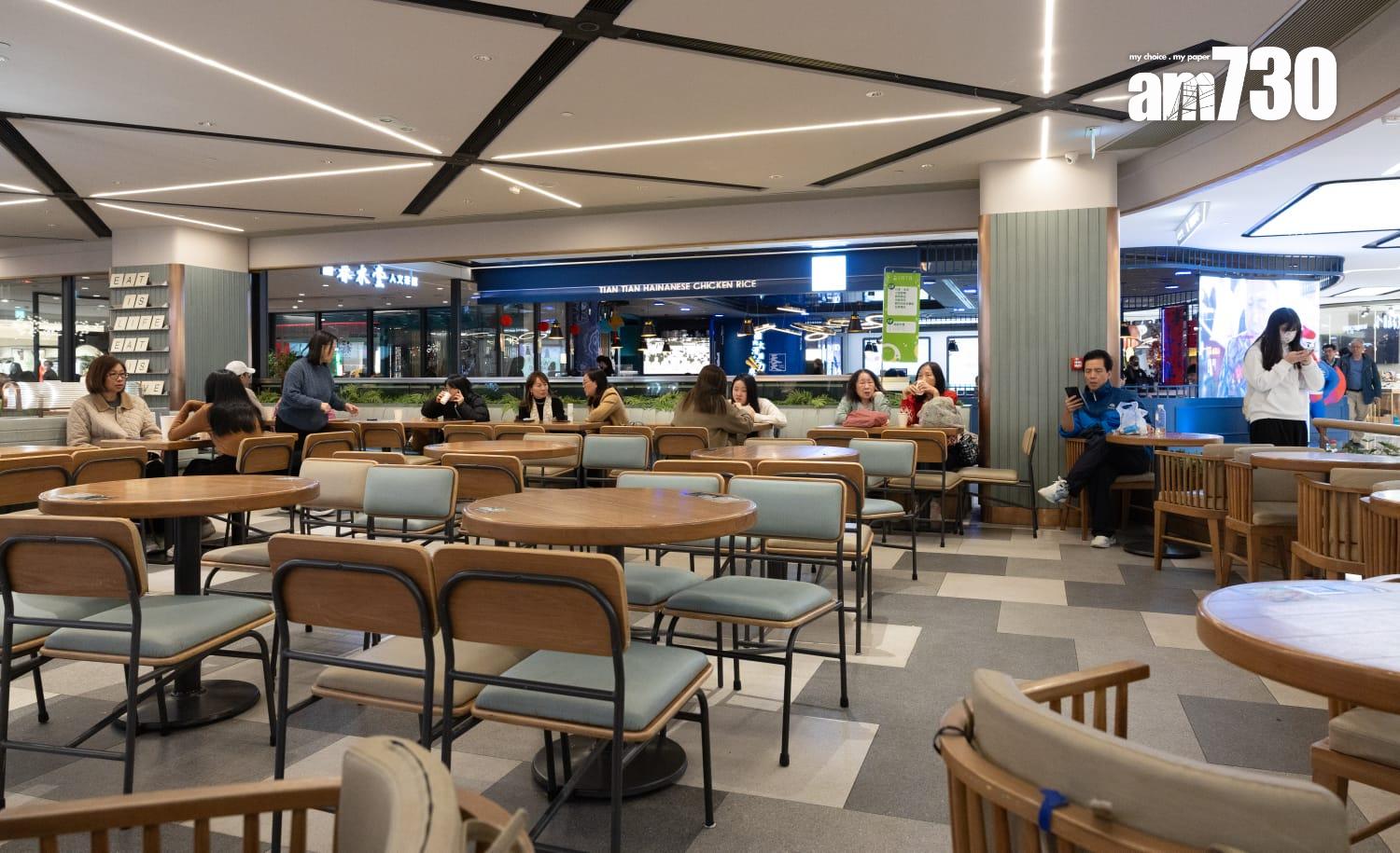 政府發言人表示,食肆業務在去年第四季有改善。(蘇文傑攝)