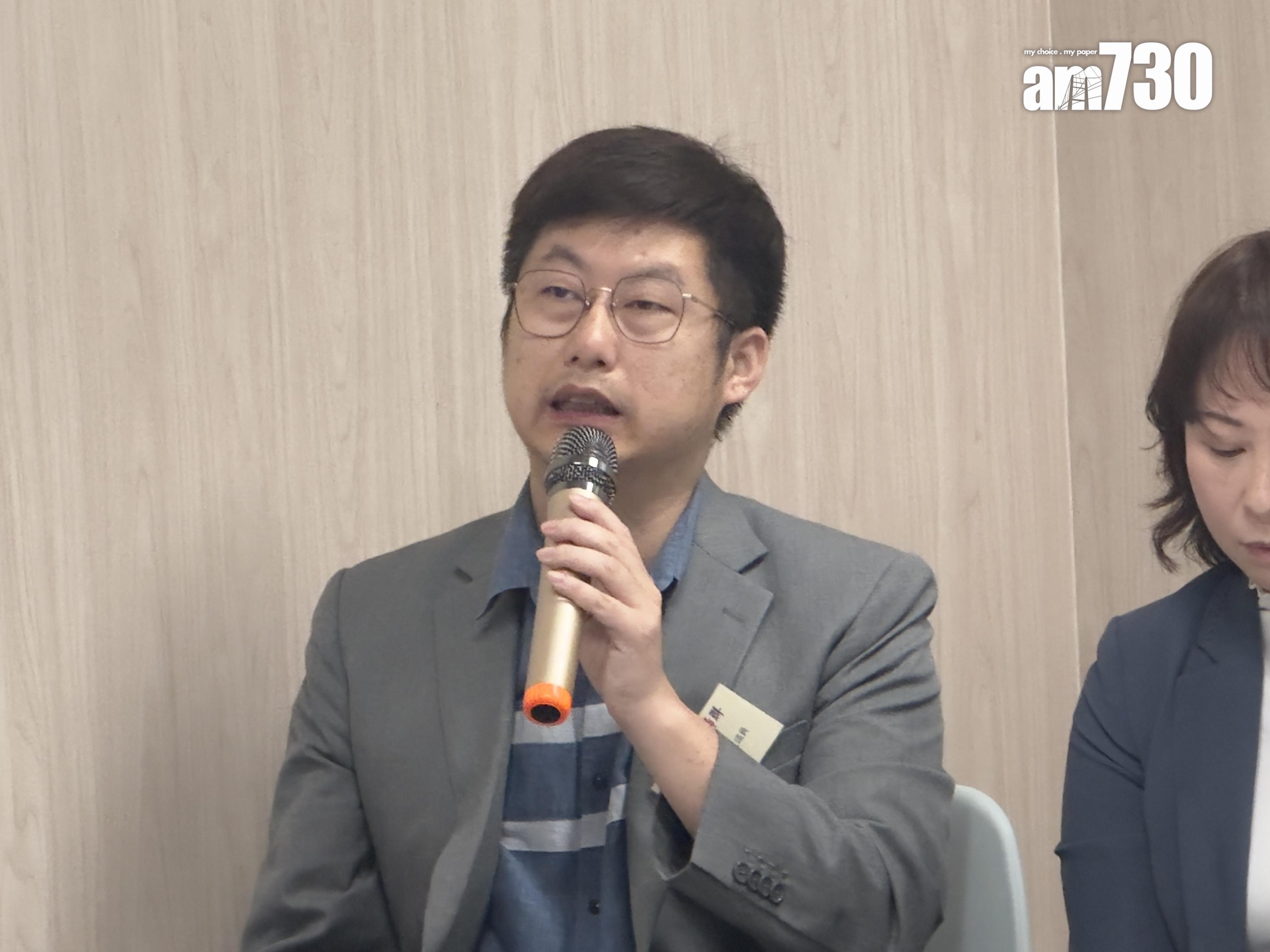 香港婦聯行政總監謝永恒議員。(陳穎琳攝)