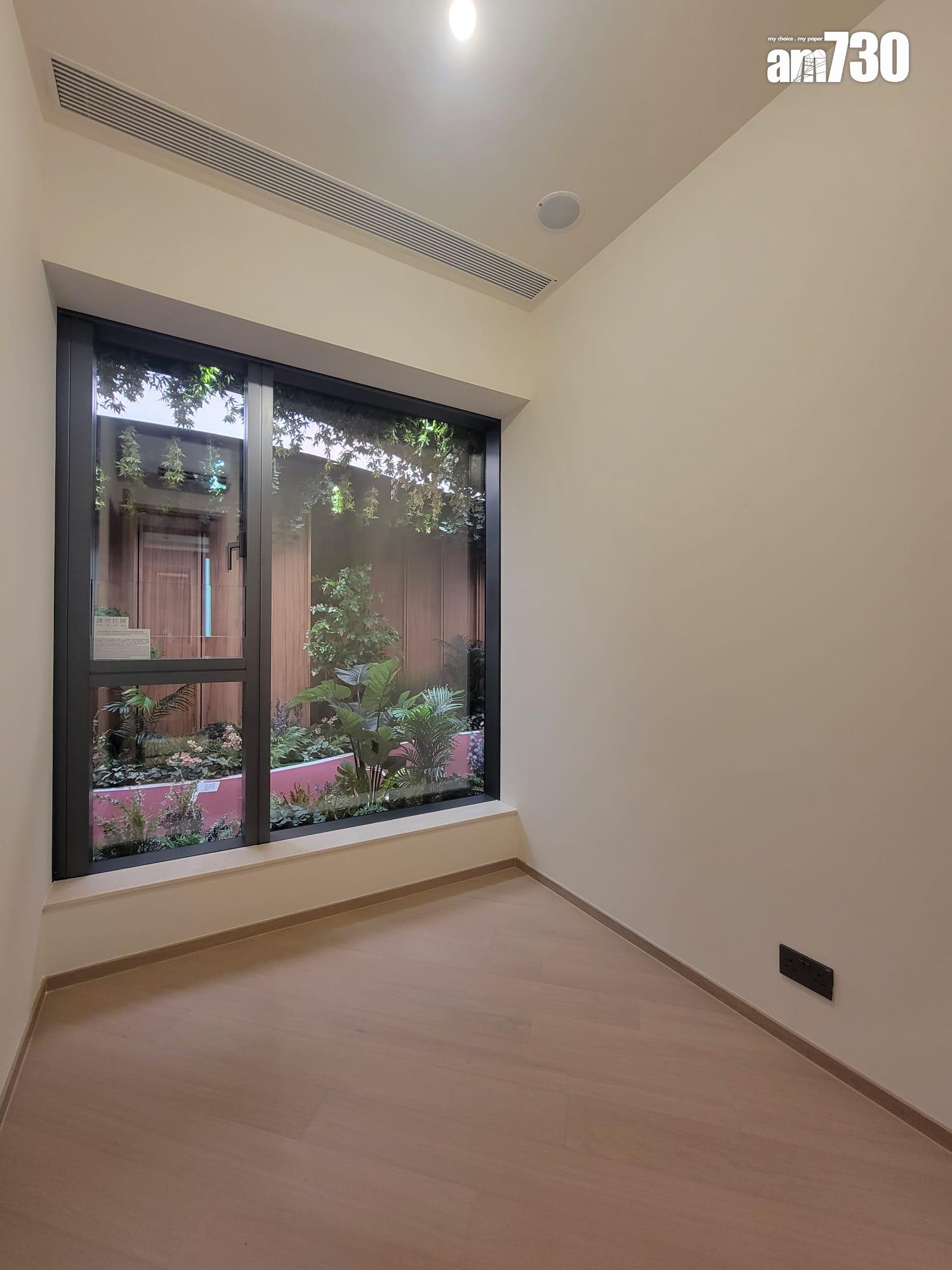 上然示範單位|一房及三房設綠色系櫥櫃 廳房同坐向 營造明亮氛圍(多圖有片)|大埔新盤