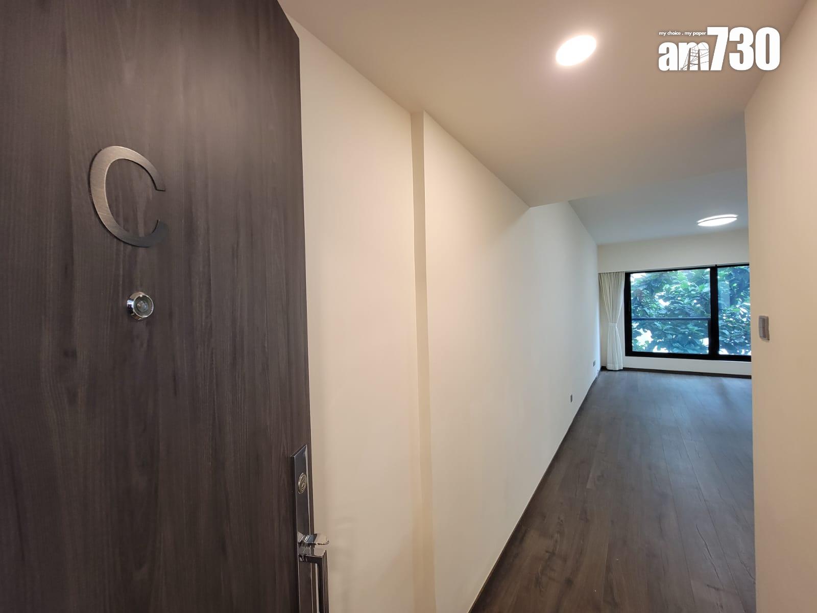 優悠台示範單位|千呎三房套具空間感 擁大玻璃窗外望翠綠景(多圖有片)|大坑新盤