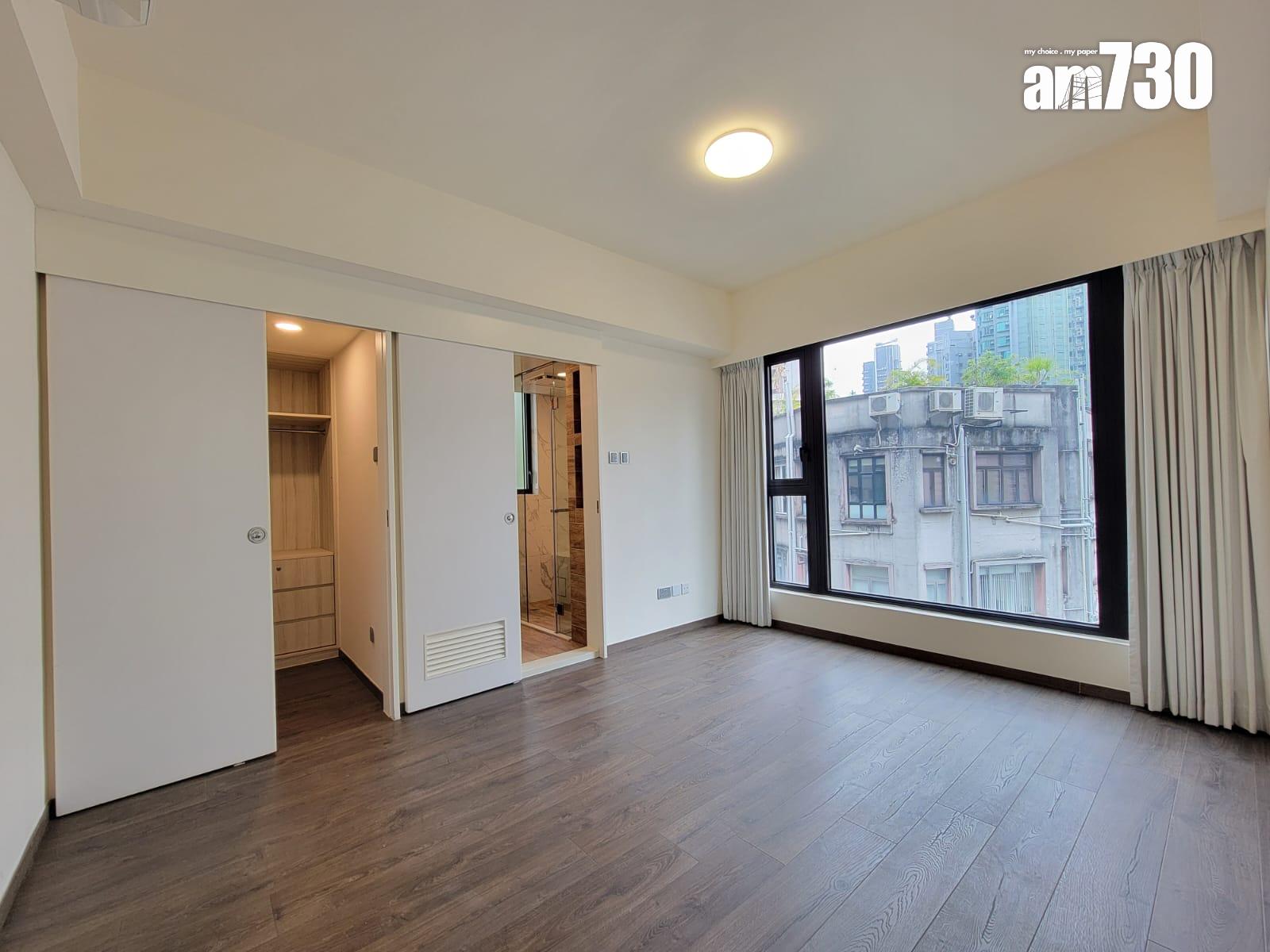 優悠台示範單位|千呎三房套具空間感 擁大玻璃窗外望翠綠景(多圖有片)|大坑新盤