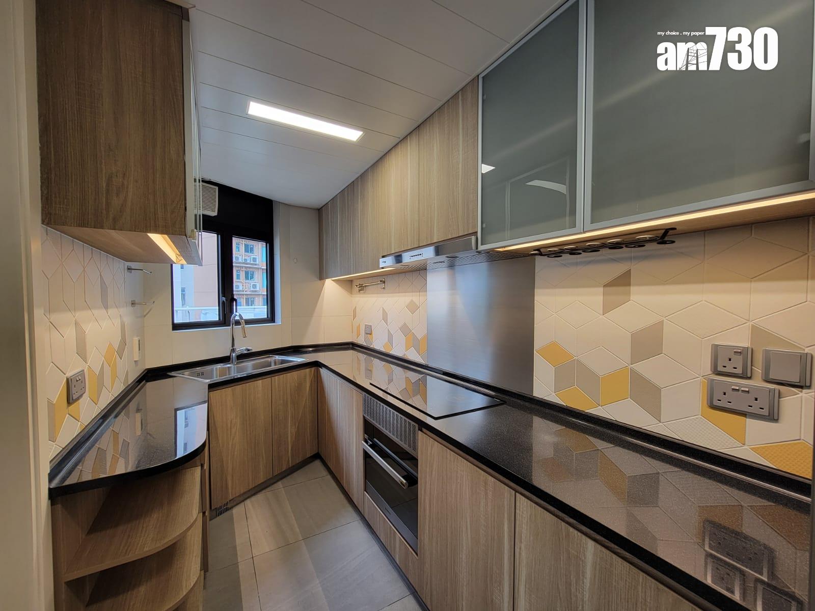 優悠台示範單位|千呎三房套具空間感 擁大玻璃窗外望翠綠景(多圖有片)|大坑新盤