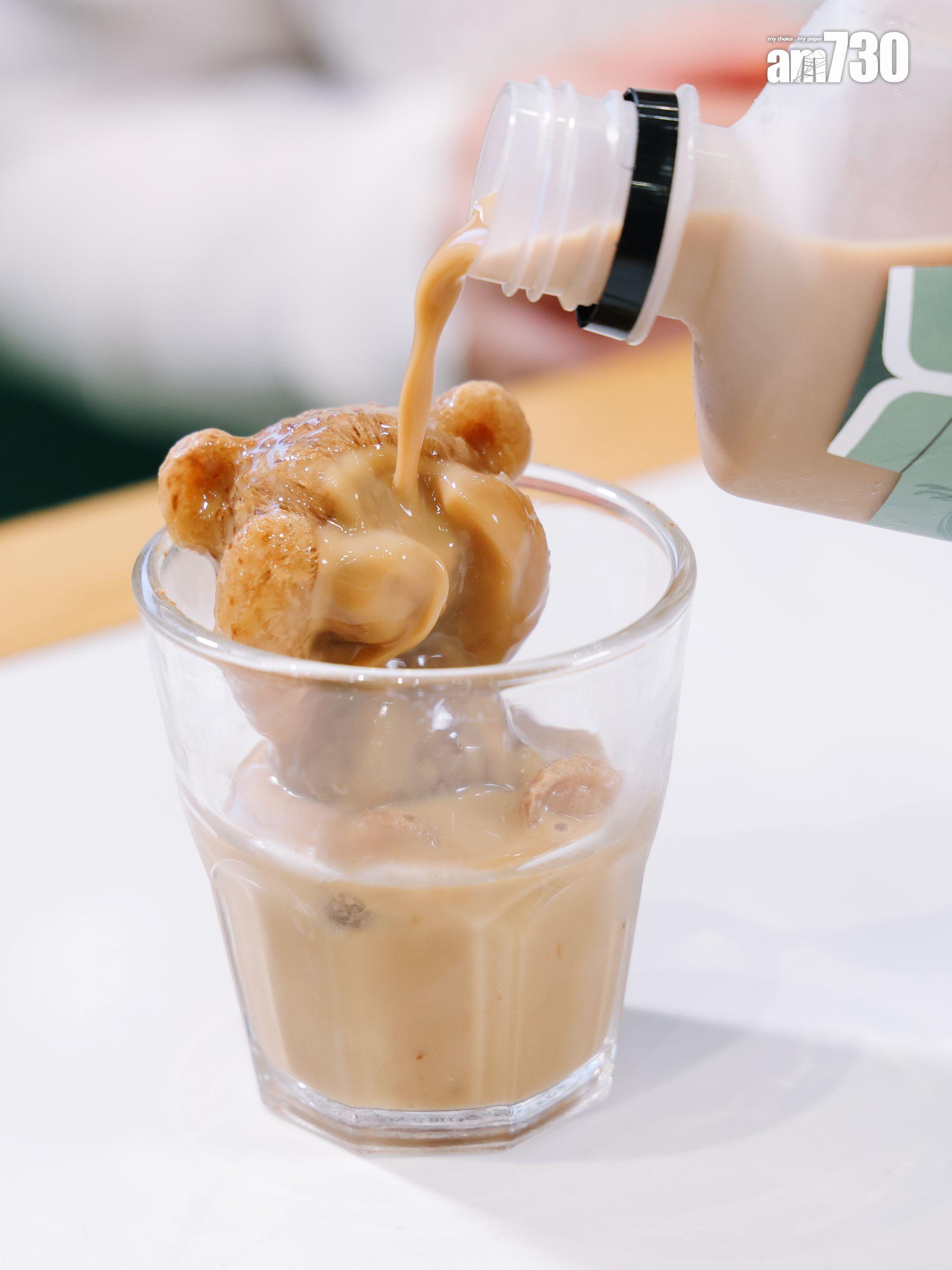 樽仔奶茶的茶味比淡奶味濃,茶味微回甘,勝在沒有茶澀味。