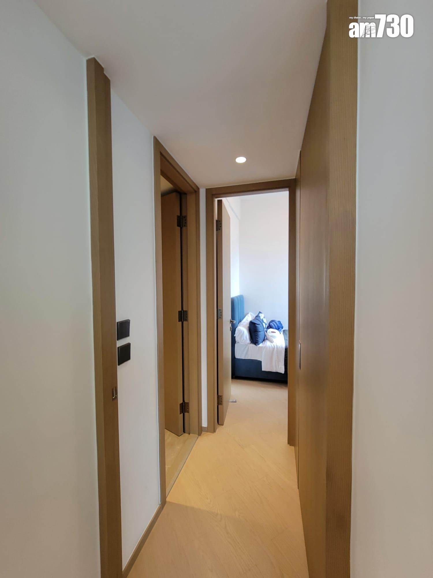 文曜示範單位|904呎現樓三房採大地色系主調 外望開揚市景(多圖有片)|九龍城新盤