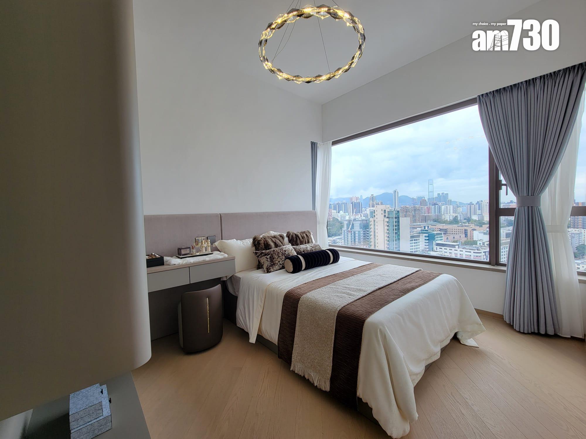 文曜示範單位|904呎現樓三房採大地色系主調 外望開揚市景(多圖有片)|九龍城新盤