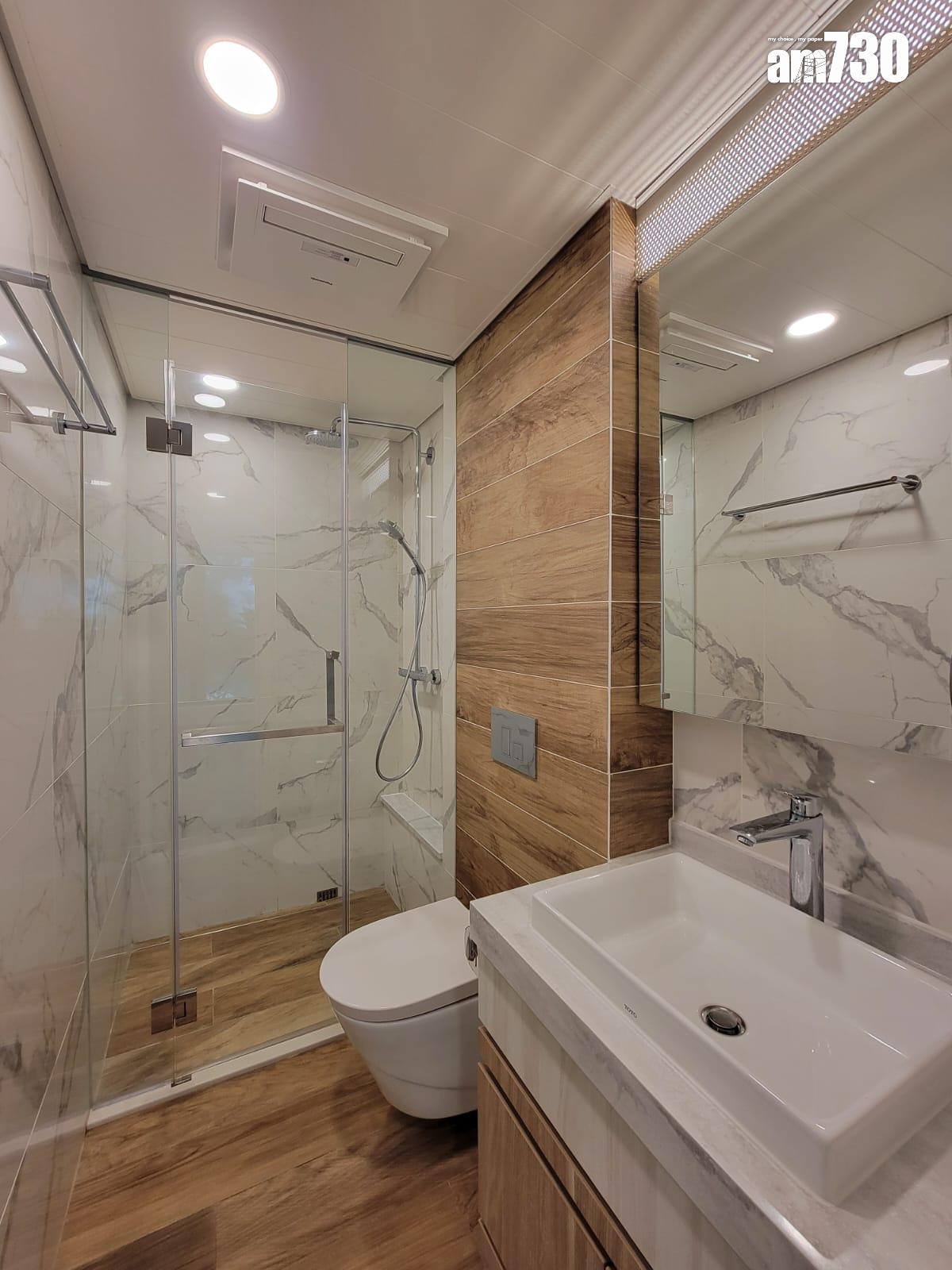 優悠台示範單位|千呎三房套具空間感 擁大玻璃窗外望翠綠景(多圖有片)|大坑新盤