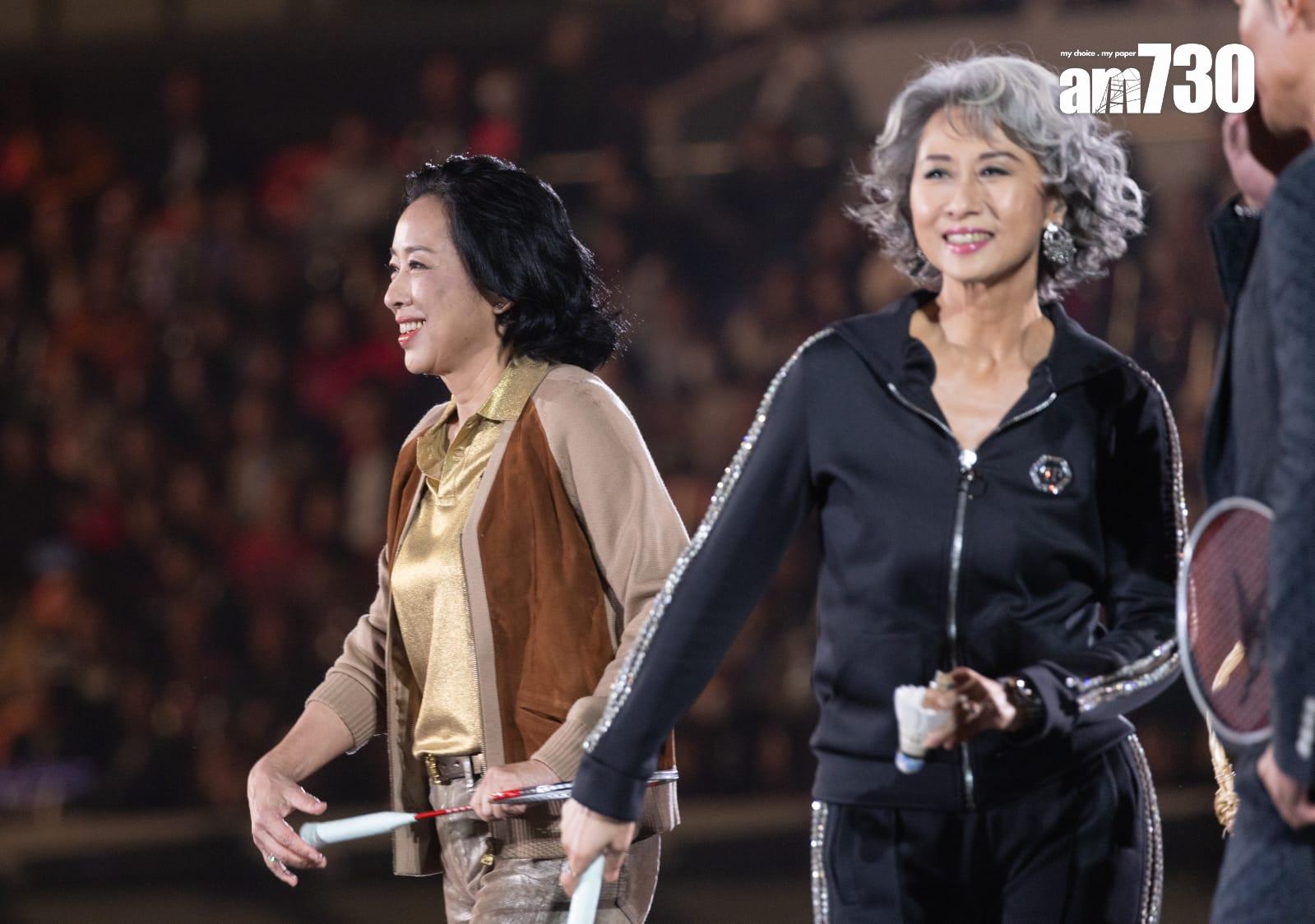 朱玲玲、葉蒨文擔任嘉賓。 (蘇文傑攝)