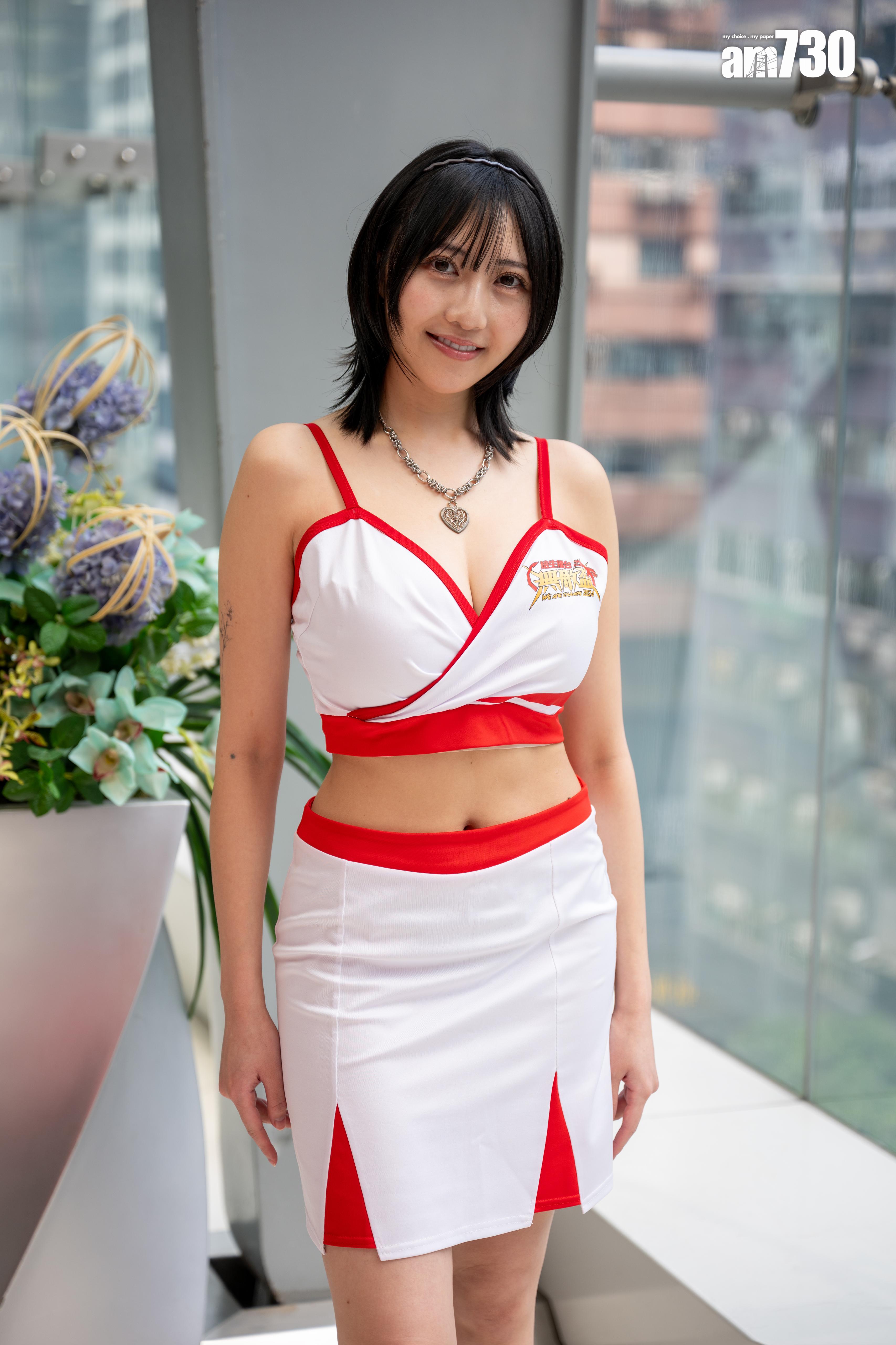 辻莉莉莎第一次踏足香港。 (娛樂組攝)