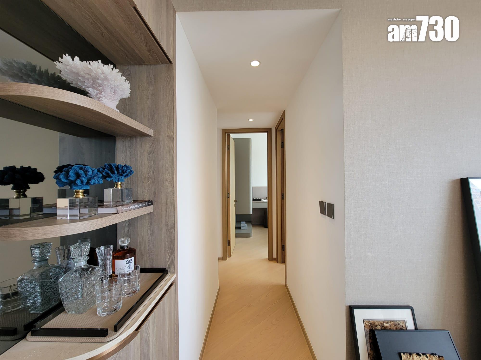 文曜示範單位|904呎現樓三房採大地色系主調 外望開揚市景(多圖有片)|九龍城新盤