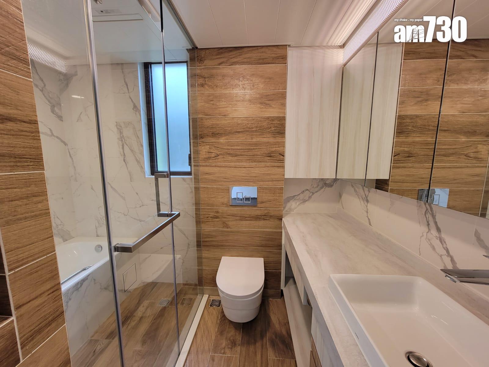 優悠台示範單位|千呎三房套具空間感 擁大玻璃窗外望翠綠景(多圖有片)|大坑新盤