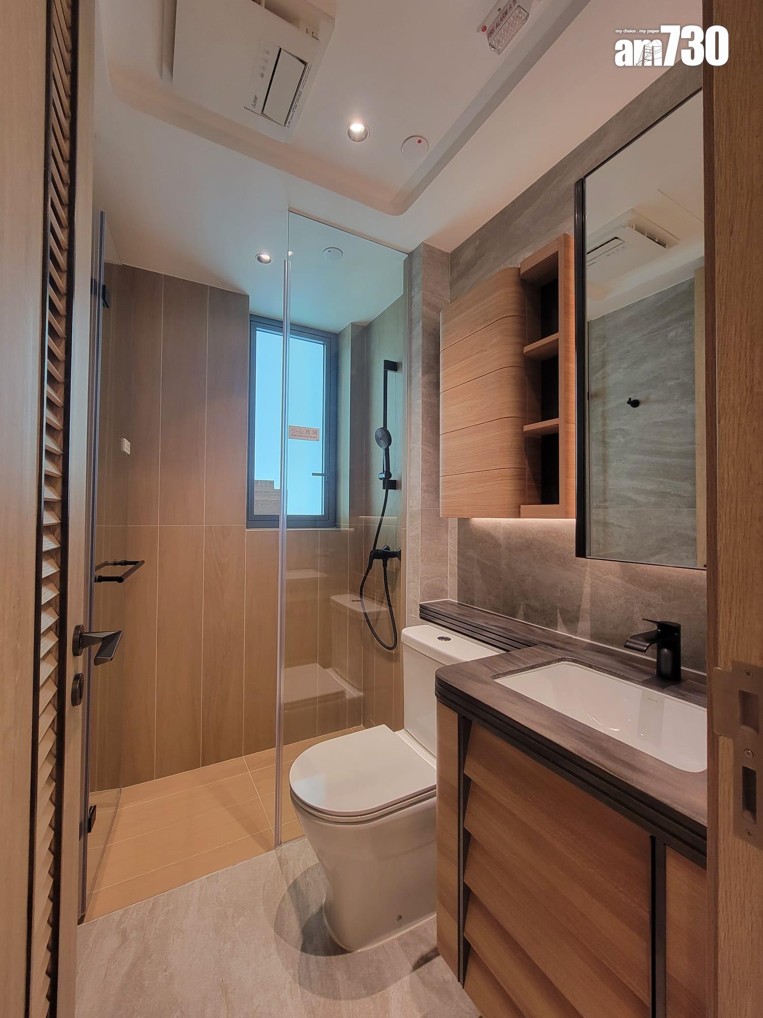 上然示範單位|428呎及475呎兩房即睇!開放式廚房連U型Island Table(多圖有片)|大埔新盤