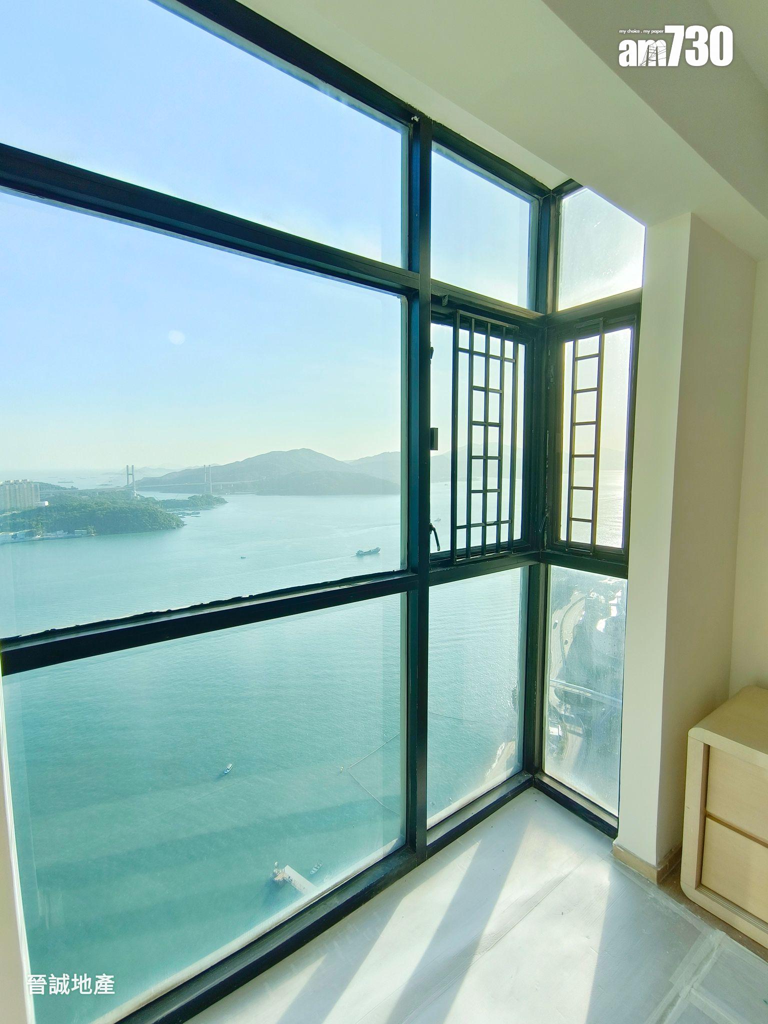 深井頂層靚海景天台戶呎售「8字頭」 上手揸10年輸錢走(有相)|二手樓成交