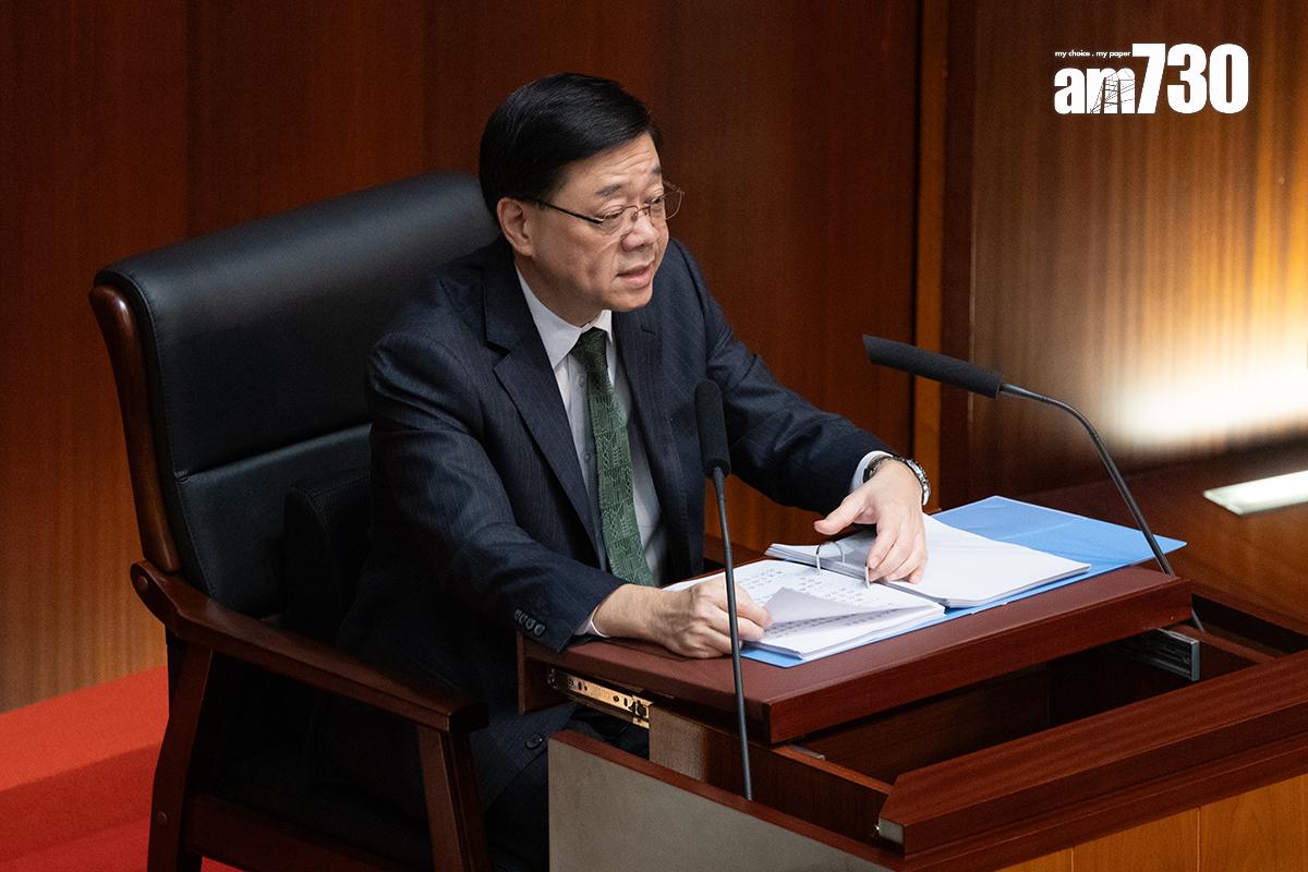 《施政報告》一向在10月發表。(資料圖片/蘇文傑攝)