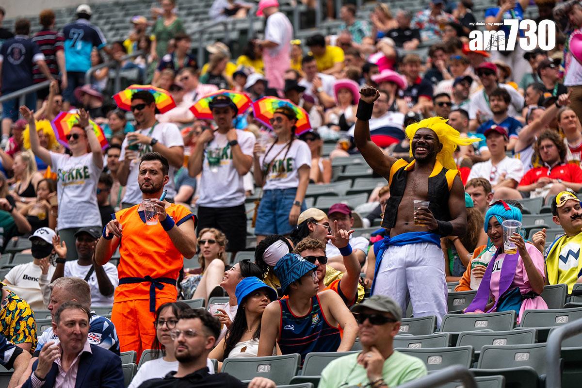 香港國際七人欖球賽2024年最後一次在香港大球場上演。(資料圖片)