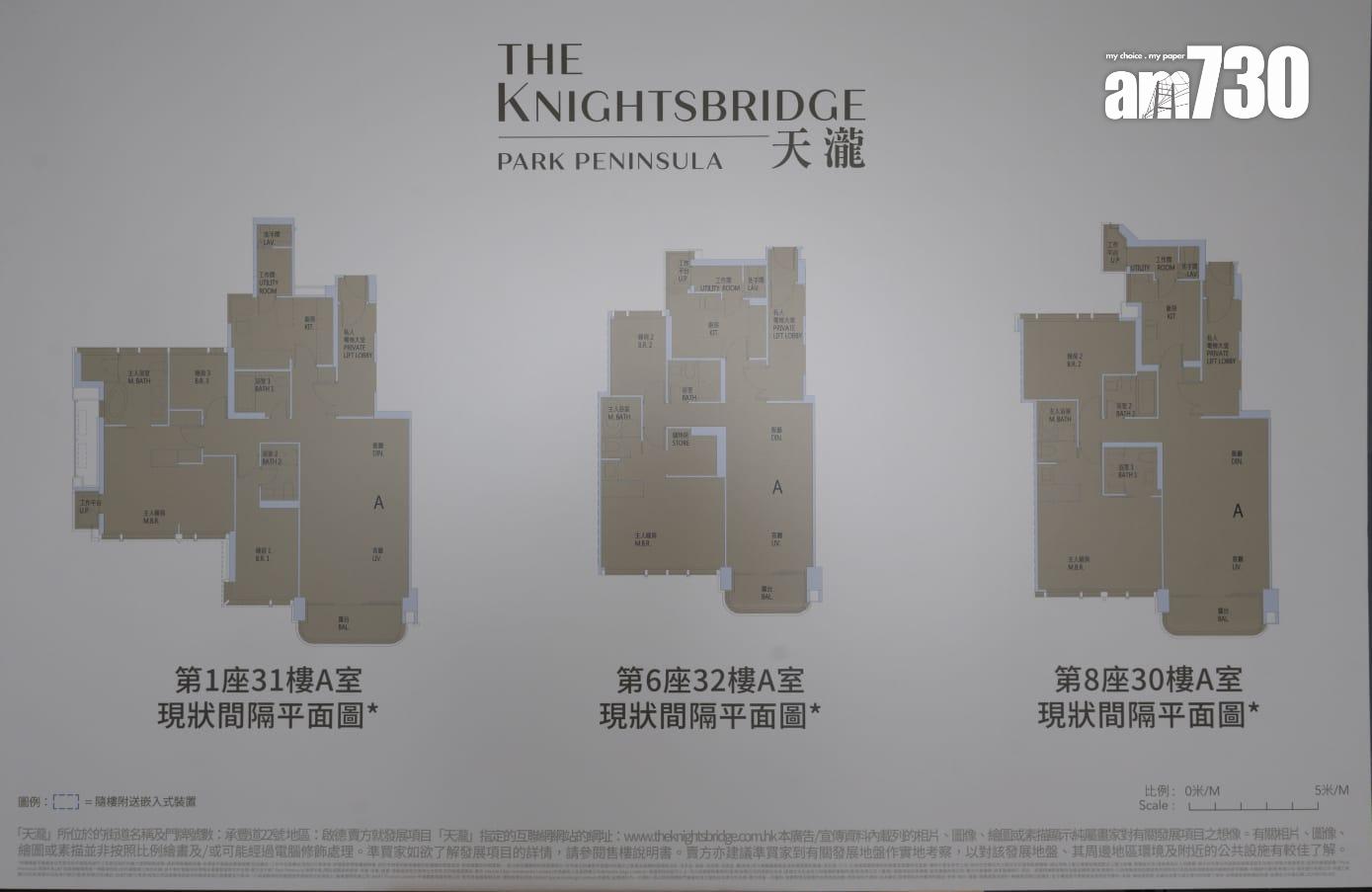 天瀧單日標售3伙吸金9737萬 首開放經改動現樓單位|啟德新盤