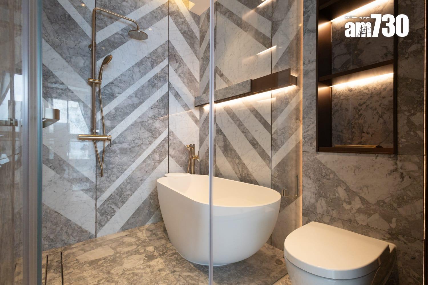 天瀧示範單位|經改動現樓主人房面積擴大 飽覽維港兩岸景(多圖有片)|啟德新盤