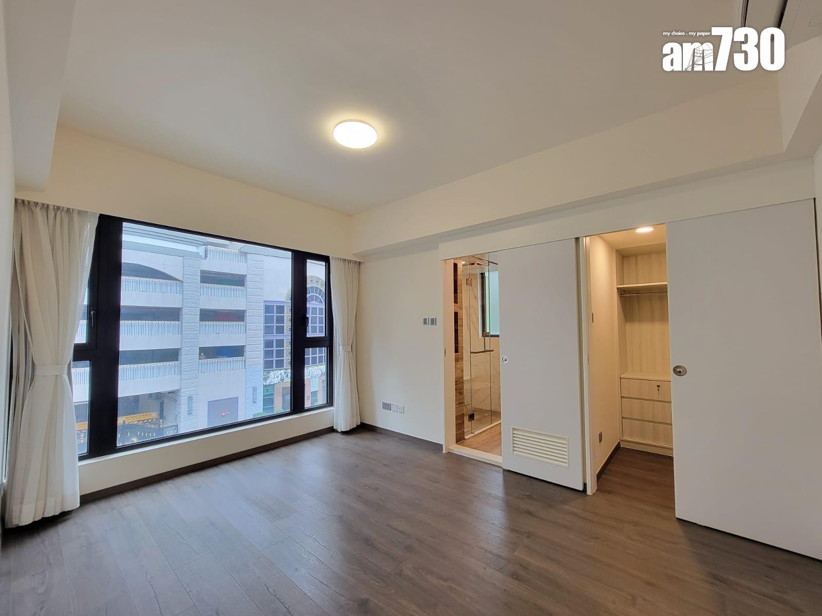 優悠台示範單位|千呎三房套具空間感 擁大玻璃窗外望翠綠景(多圖有片)|大坑新盤