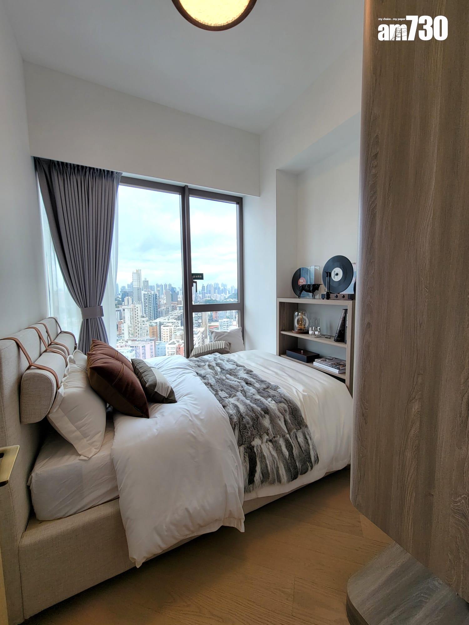 文曜示範單位|904呎現樓三房採大地色系主調 外望開揚市景(多圖有片)|九龍城新盤