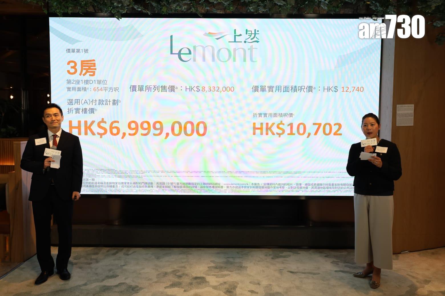 上然開價|首推81伙 開放式238萬入場 一半單位享印花稅100元|大埔新盤