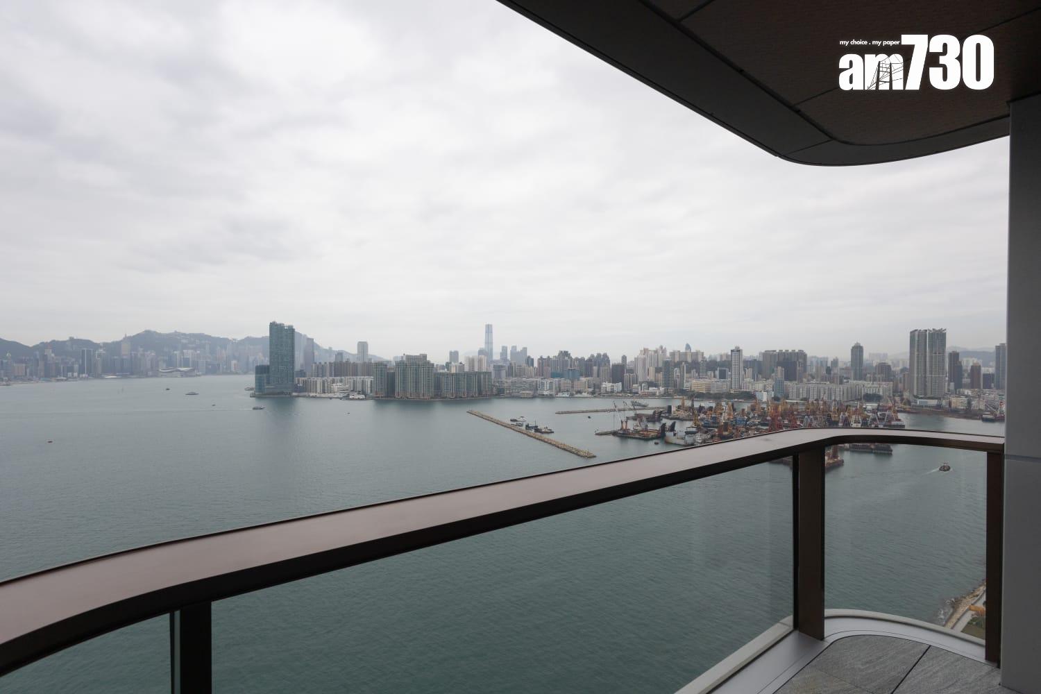 天瀧示範單位|經改動現樓主人房面積擴大 飽覽維港兩岸景(多圖有片)|啟德新盤