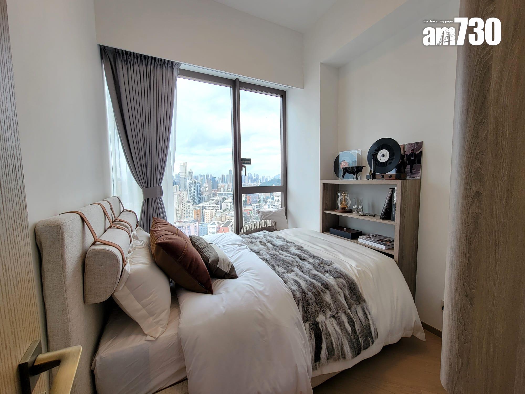 文曜示範單位|904呎現樓三房採大地色系主調 外望開揚市景(多圖有片)|九龍城新盤