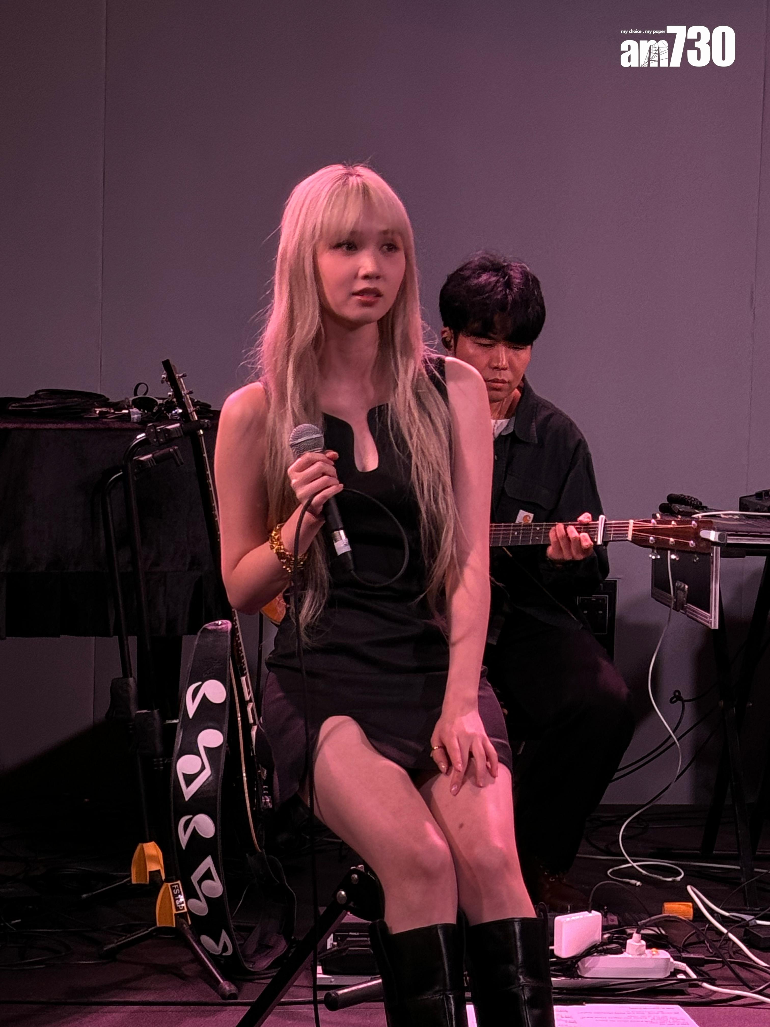 Nancy Kwai驚喜擔任嘉賓。 (娛樂組攝)