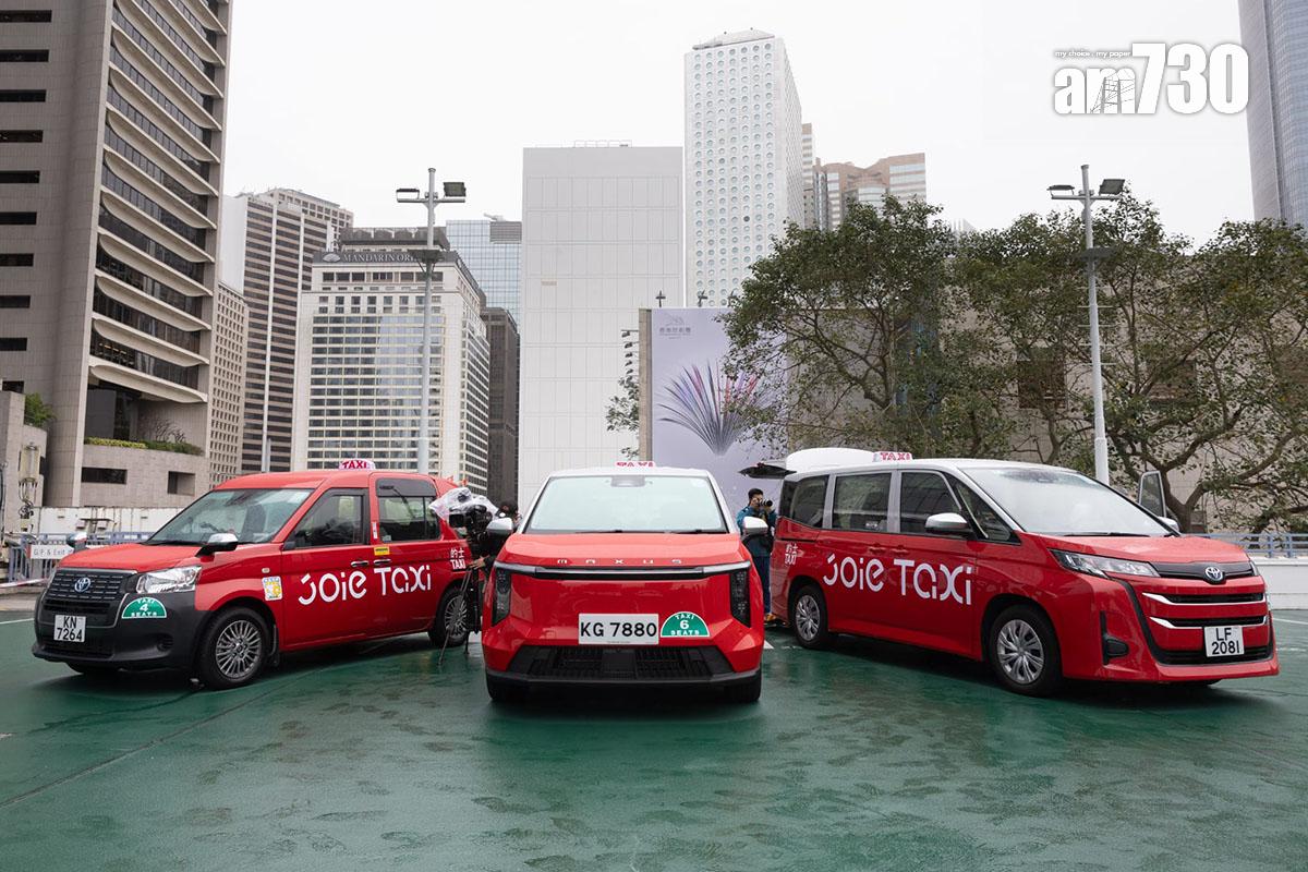 樂行的士在試運期間會有約200輛的士提供服務。(蘇文傑攝)
