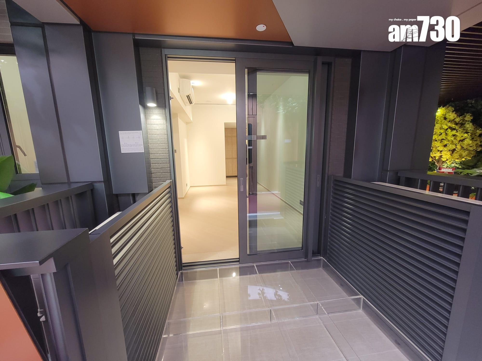 上然示範單位|一房及三房設綠色系櫥櫃 廳房同坐向 營造明亮氛圍(多圖有片)|大埔新盤