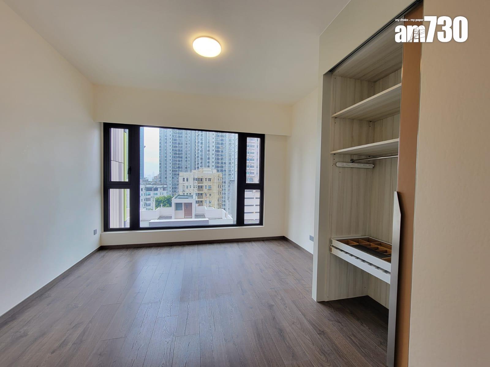 優悠台示範單位|千呎三房套具空間感 擁大玻璃窗外望翠綠景(多圖有片)|大坑新盤