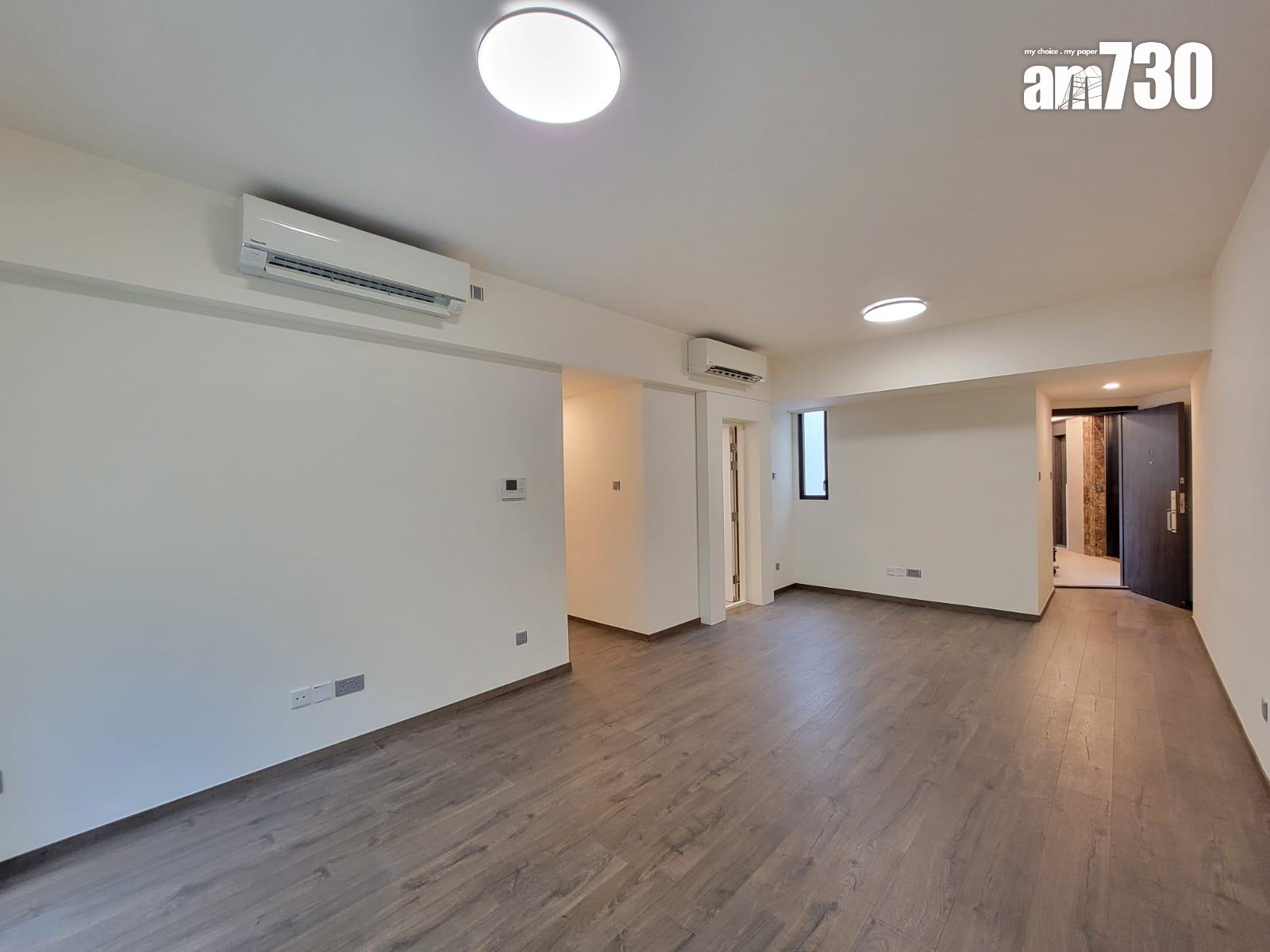 優悠台示範單位|千呎三房套具空間感 擁大玻璃窗外望翠綠景(多圖有片)|大坑新盤