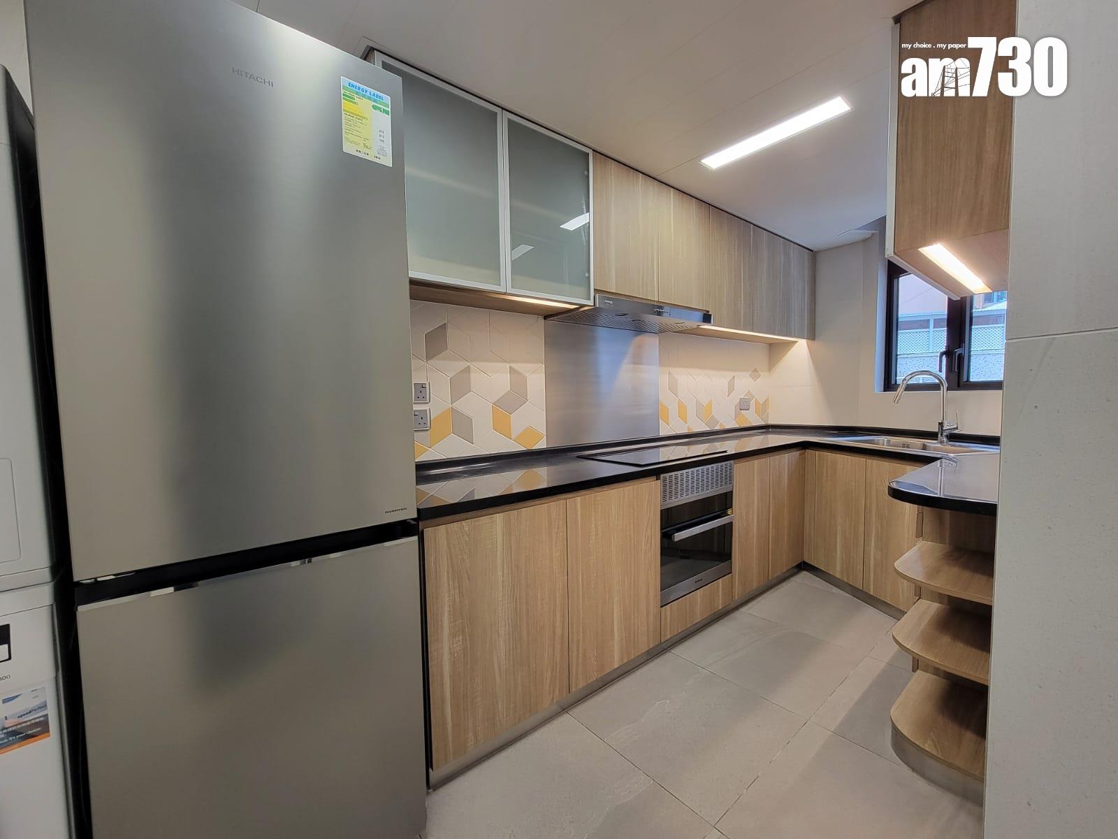 優悠台示範單位|千呎三房套具空間感 擁大玻璃窗外望翠綠景(多圖有片)|大坑新盤