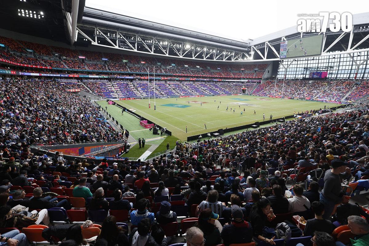 一連3日的香港國際七人欖球賽今日閉幕。(林俊源攝)