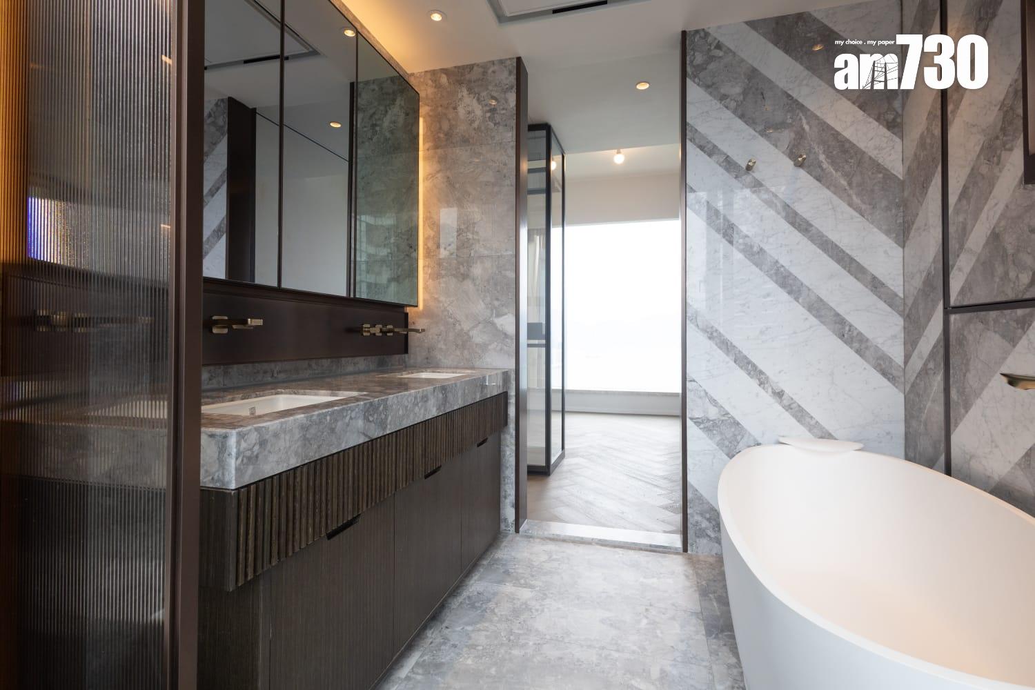 天瀧示範單位|經改動現樓主人房面積擴大 飽覽維港兩岸景(多圖有片)|啟德新盤