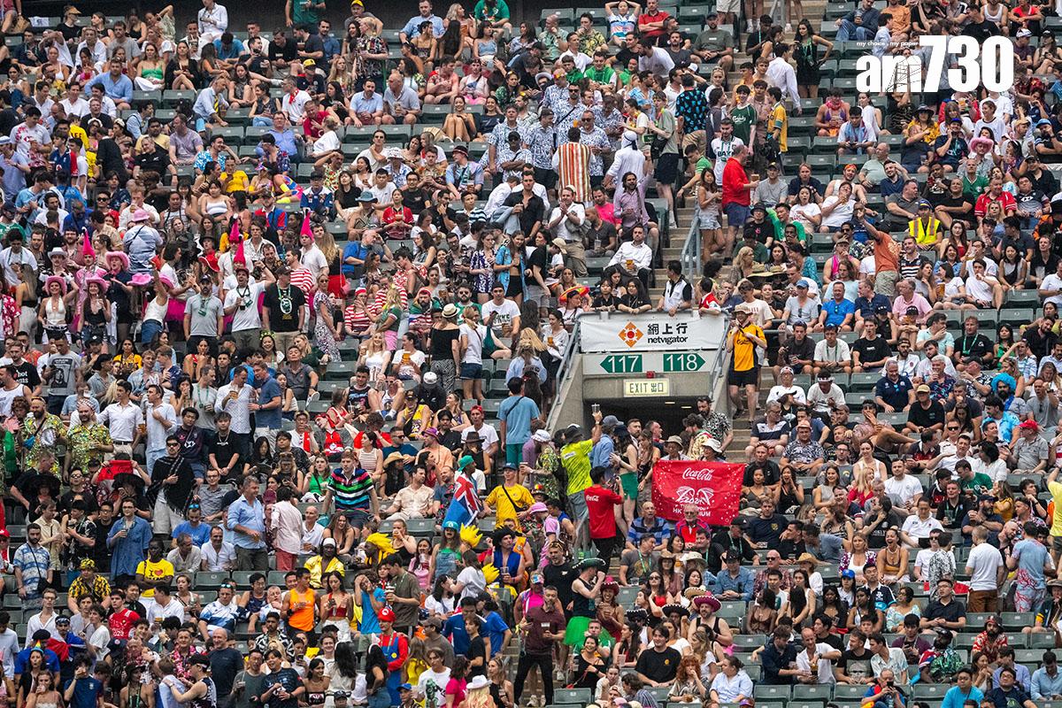 香港國際七人欖球賽2024年最後一次在香港大球場上演。(資料圖片)