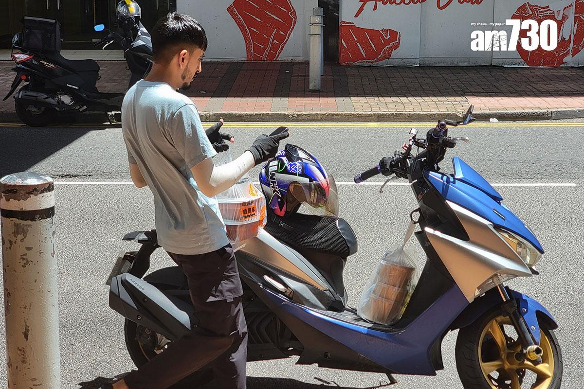 近1.3萬人在受訪的過去12個月,曾經從事食物及貨物送遞數碼平台工作。(資料圖片/林俊源攝)