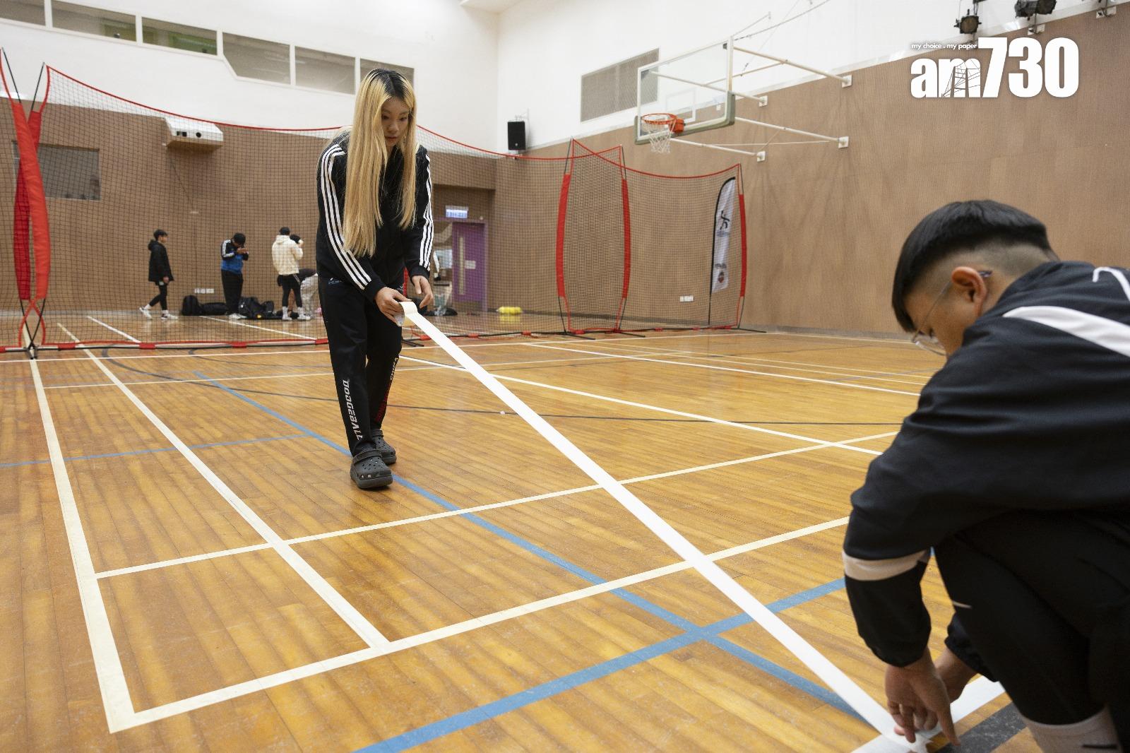 閃避球老少咸宜,適合作為全民運動(蘇文傑攝)