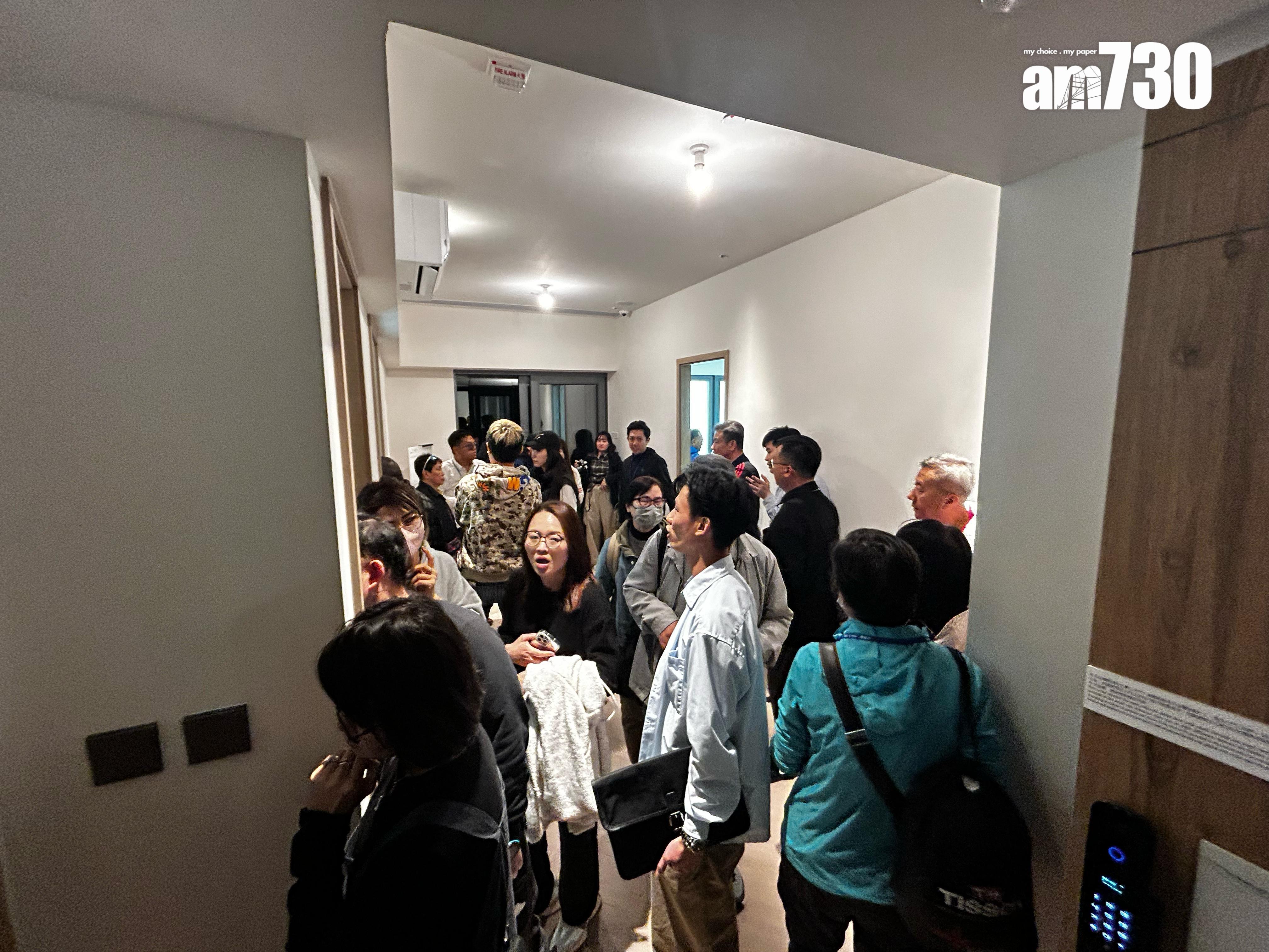 上然示範單位錄逾1萬人次參觀 收逾3300票超額認購26倍|大埔新盤