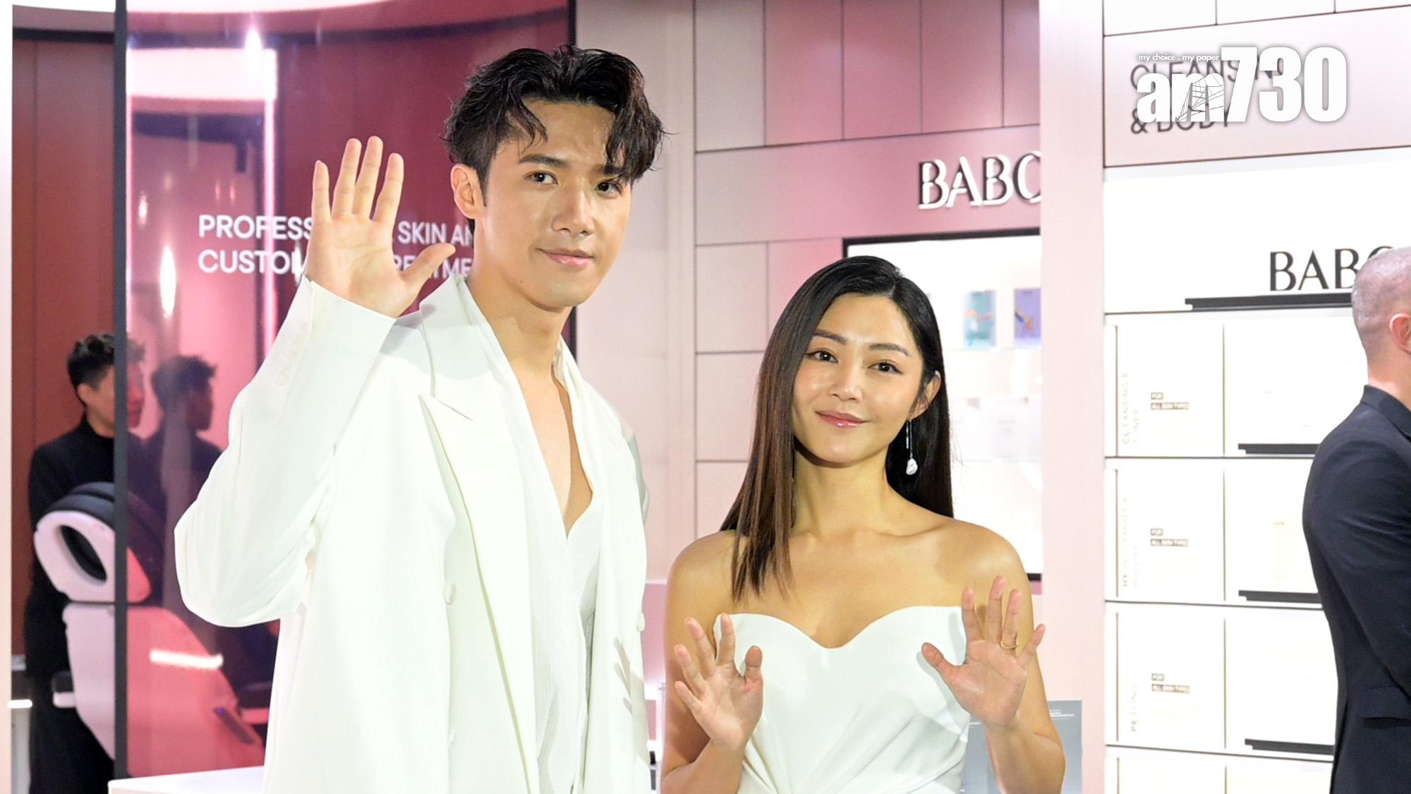 Stanley與衛詩雅一齊出席活動。(娛樂組攝)