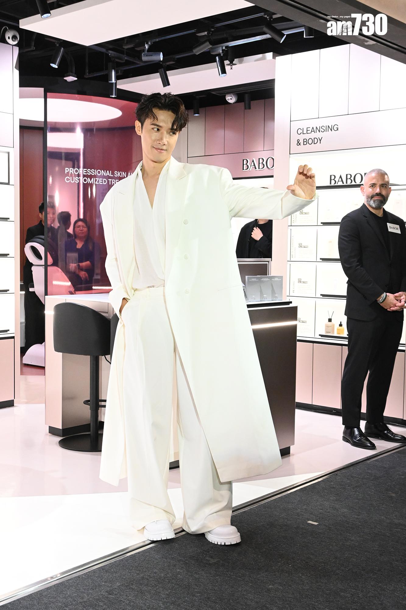 Stanley再與193同場打籃球,他希望對方的表現可以積極些。(娛樂組攝)