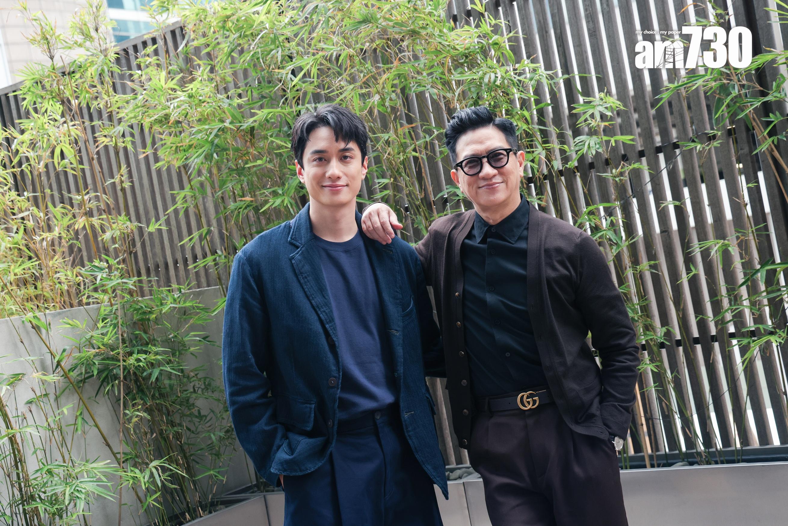 劉俊謙自言睇張家輝電影成長,在《贖夢》與對方首次合作。(吳康琦攝)